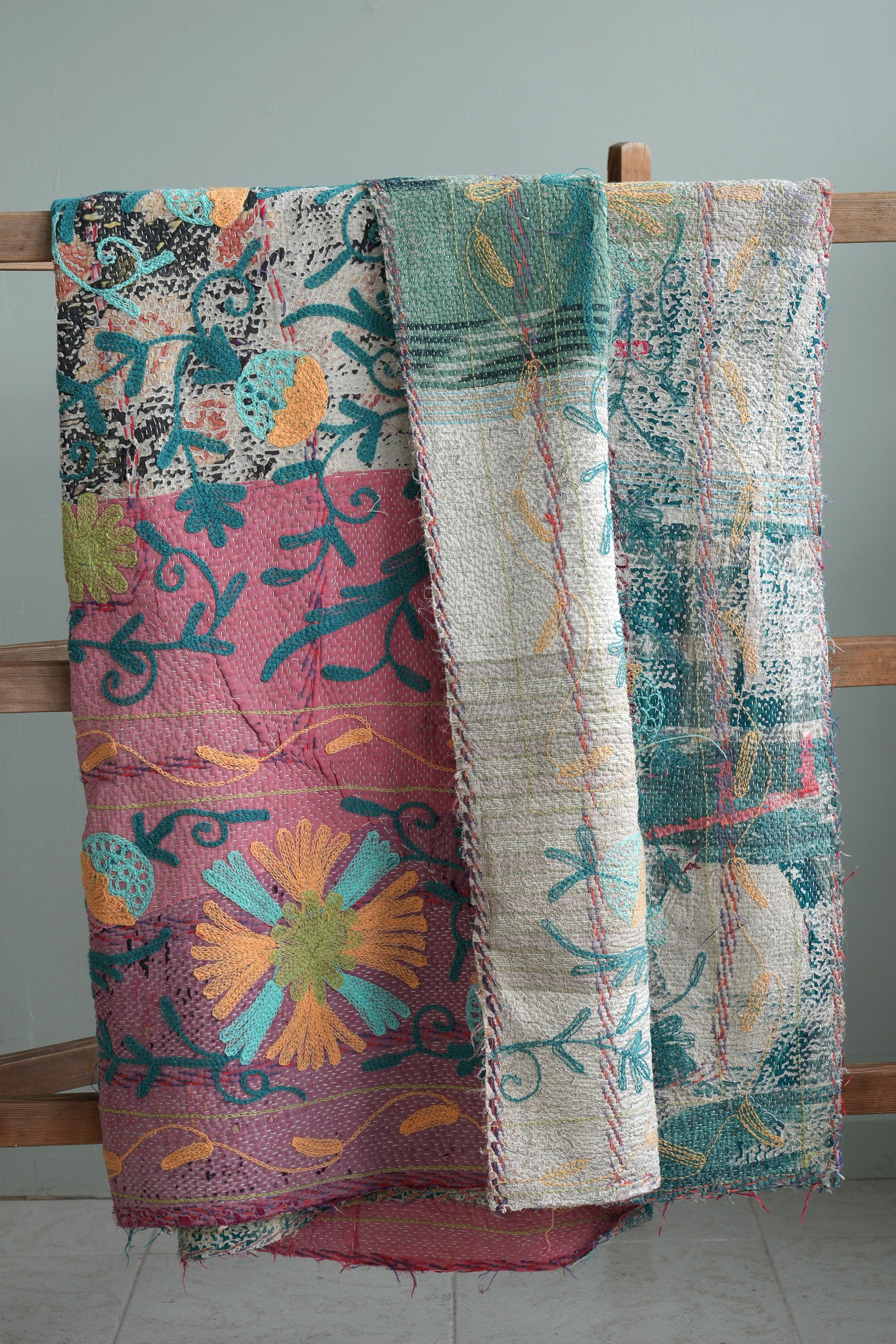 Finestitch Kantha & Suzani Quilt 112