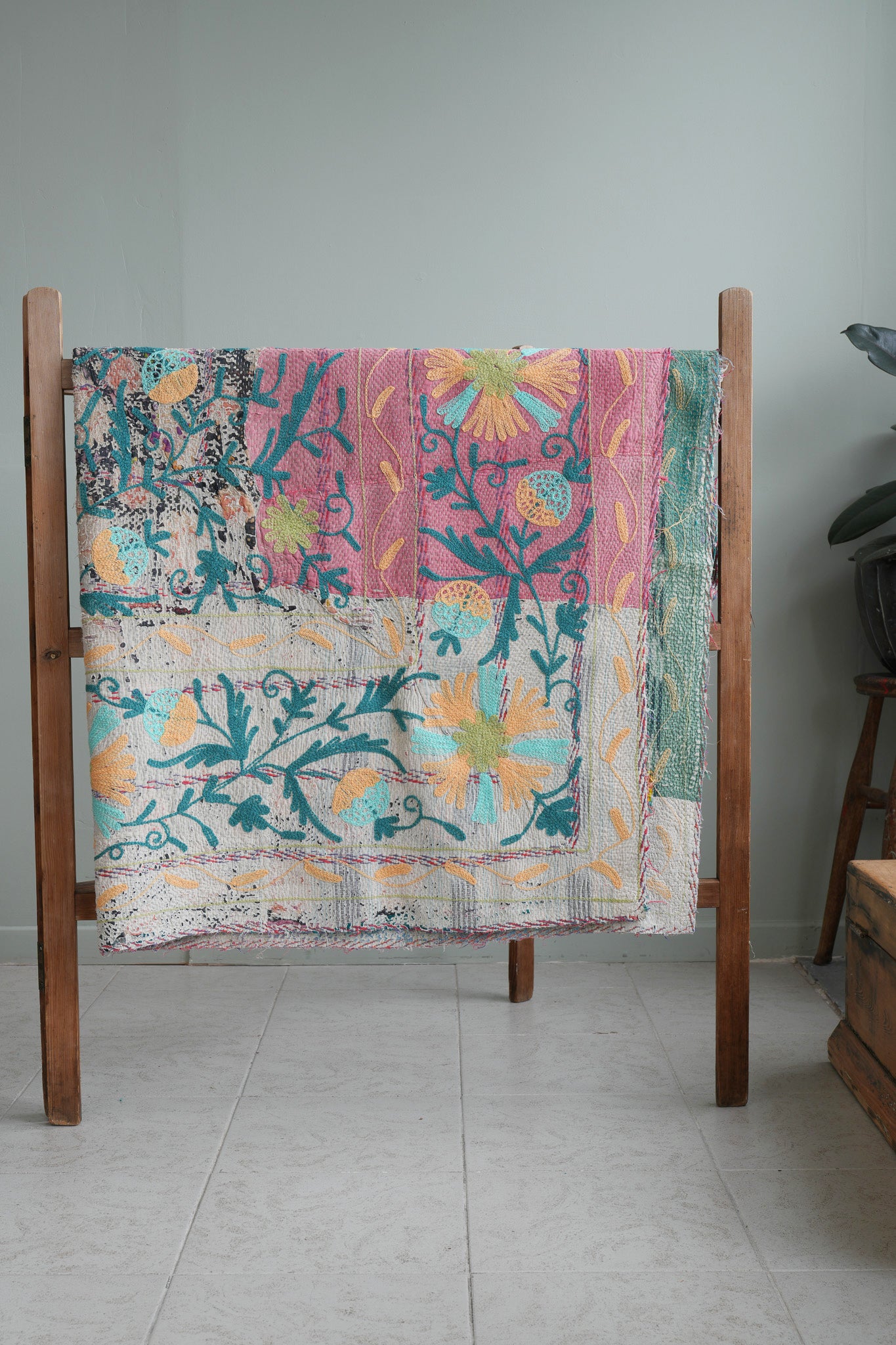 Finestitch Kantha & Suzani Quilt 112