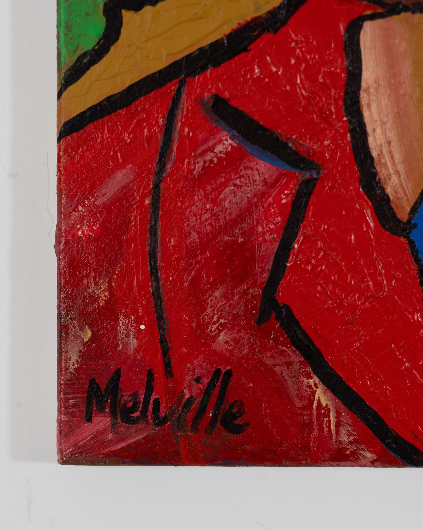 Abstract Self Portrait - TOM MELVILLE Scottish | 1953 - 2025