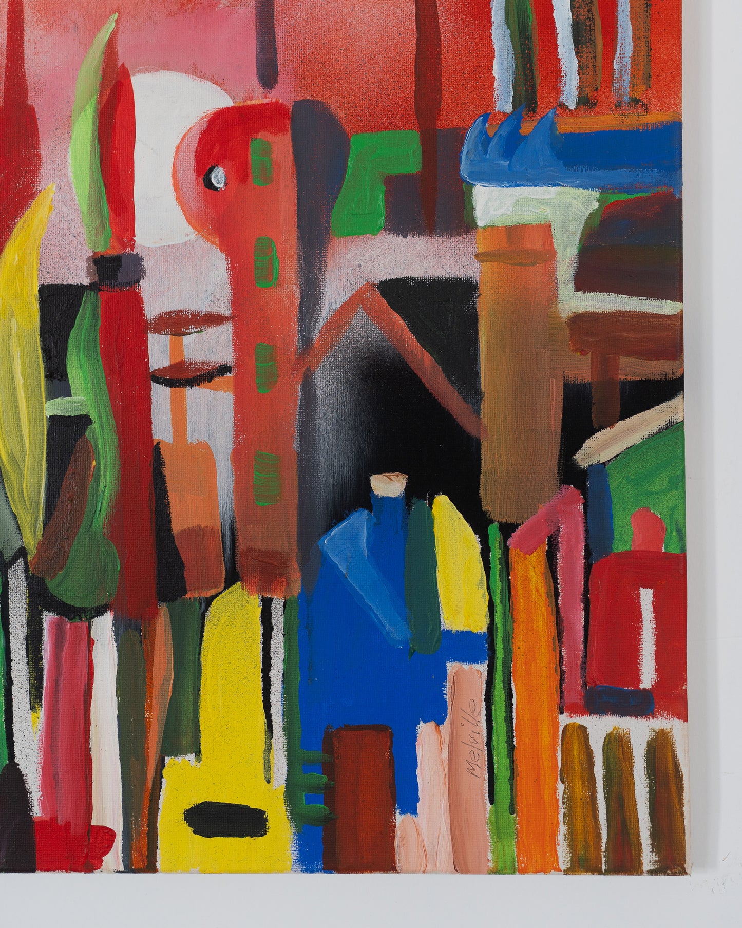 Abstract Town - TOM MELVILLE Scottish | 1953 - 2025