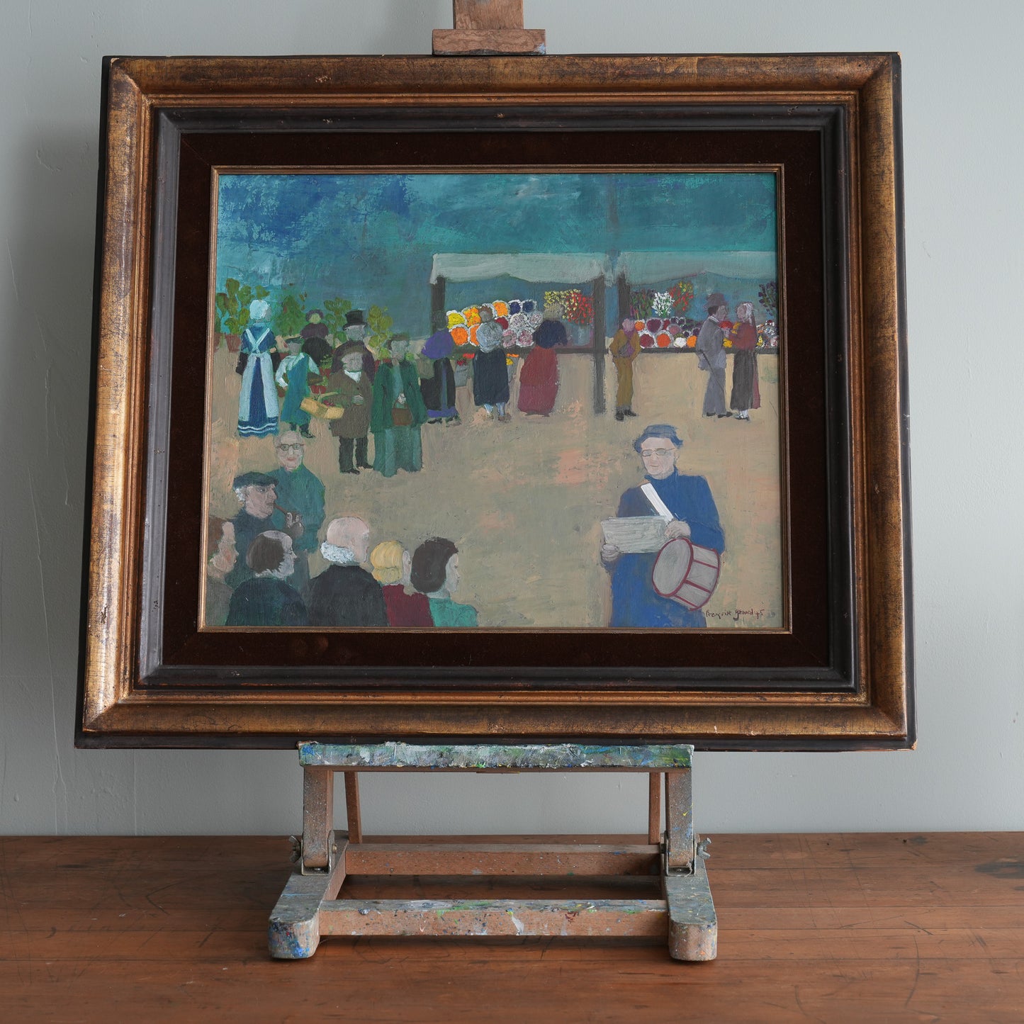 La Préparation de la Vente / Françoise Gérard, (Belgium, 1945)