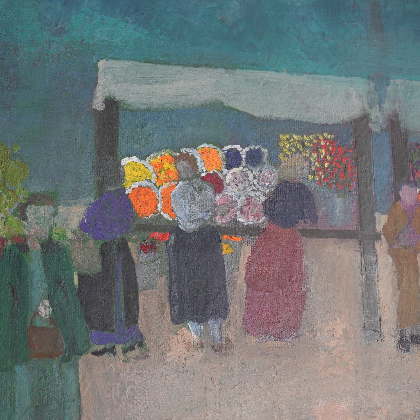 La Préparation de la Vente / Françoise Gérard, (Belgium, 1945)