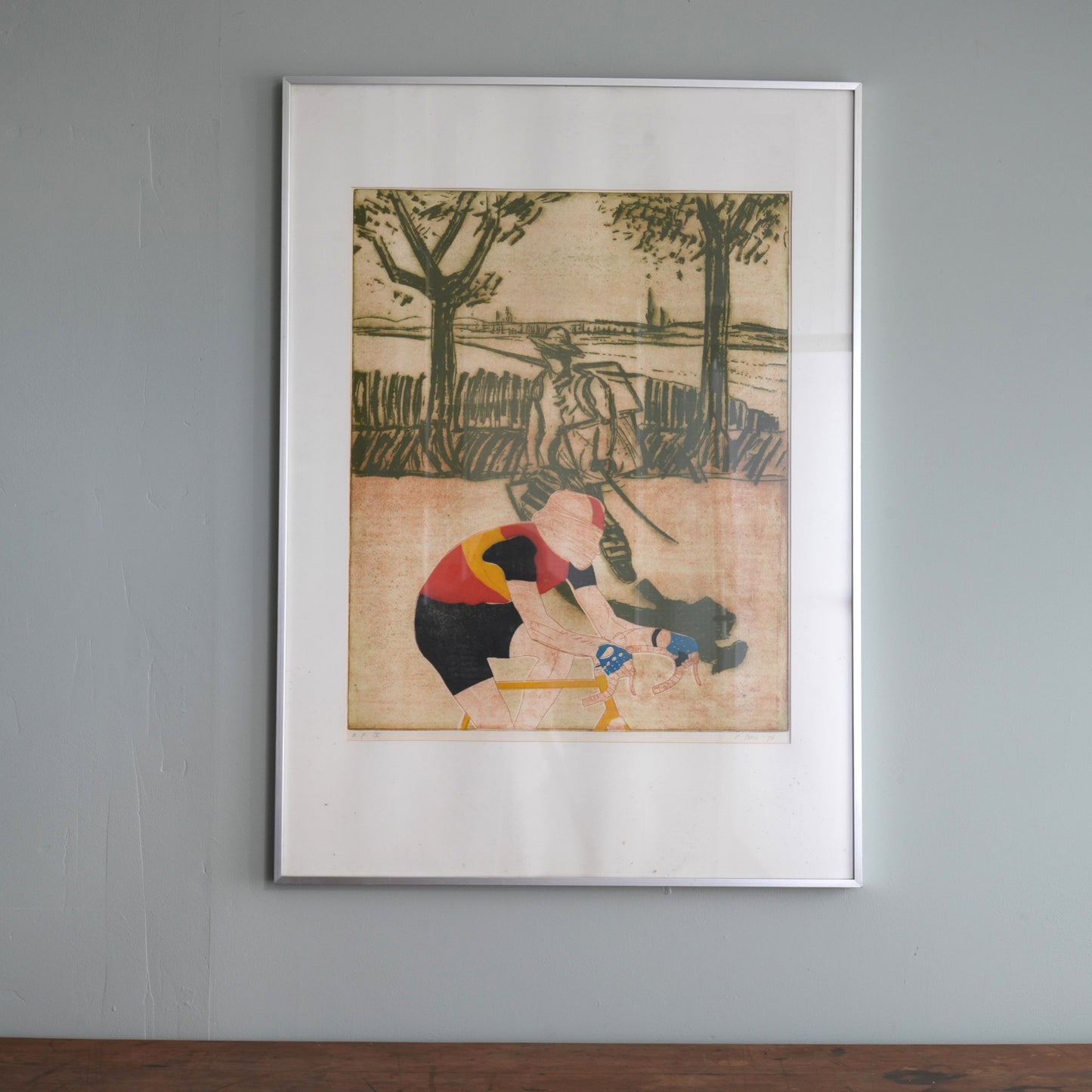 Homage to the Painter on the Road / Peter Bes, (1976)