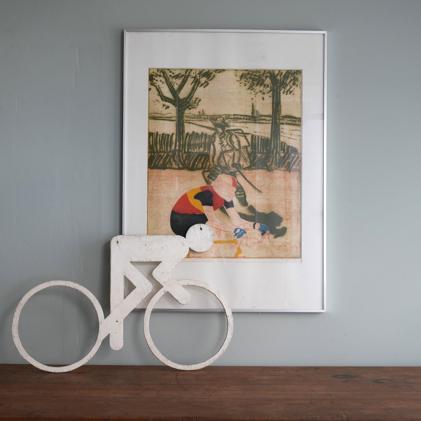 Van Gogh meets Peter Winnen | Peter Bes (Dutch 1945)