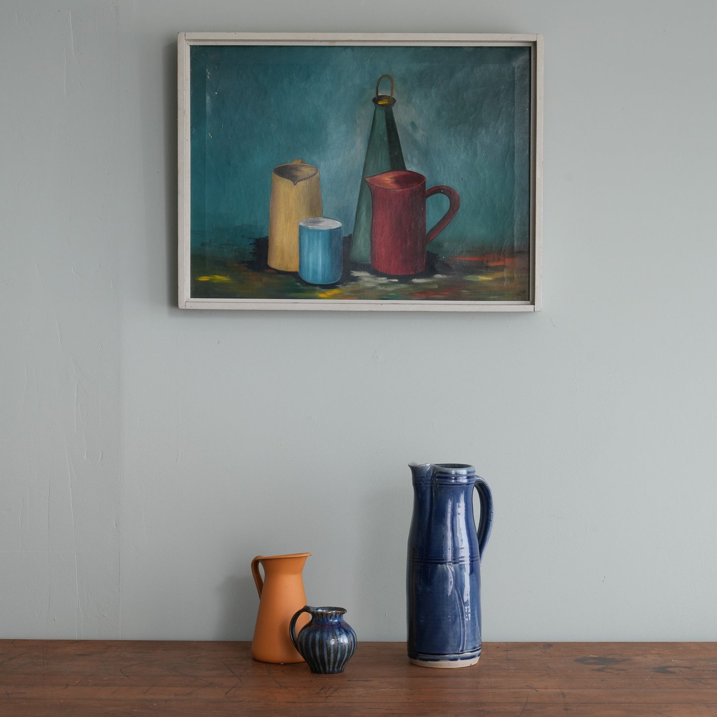 Composition with Four Vessels / Unknown Artist, (c. Mid-20th Century)