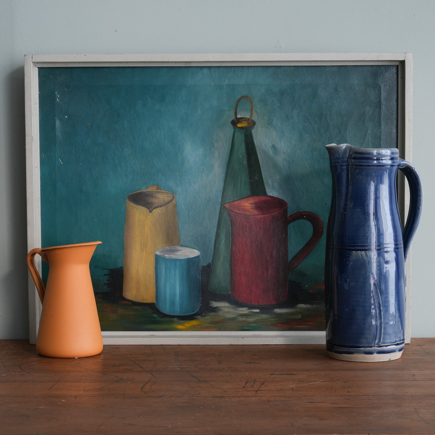 Composition with Four Vessels / Unknown Artist, (c. Mid-20th Century)