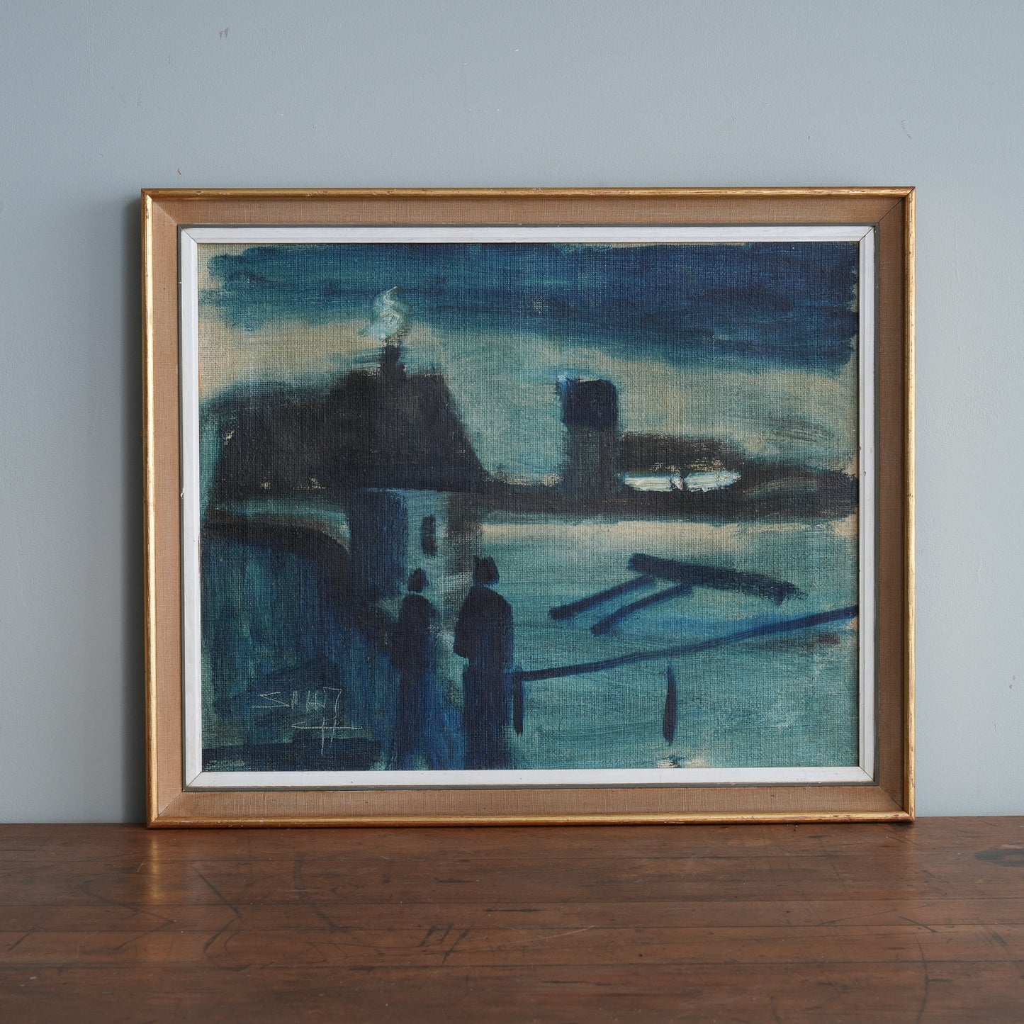 Blue Nocturne / Svend Aage Tauscher (1911-1984), (1967)