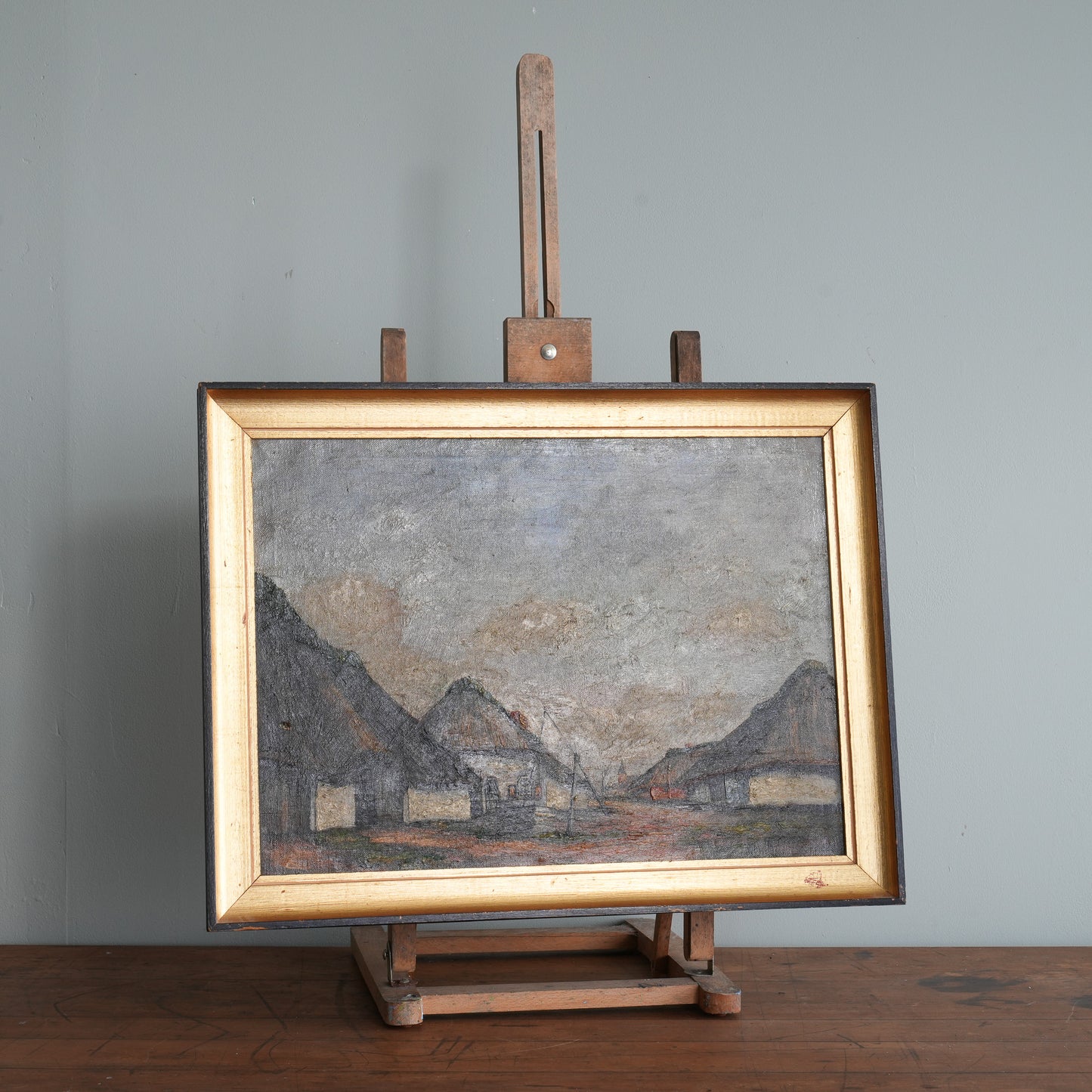Village Landscape / K Reynders (Mid 20th Century)