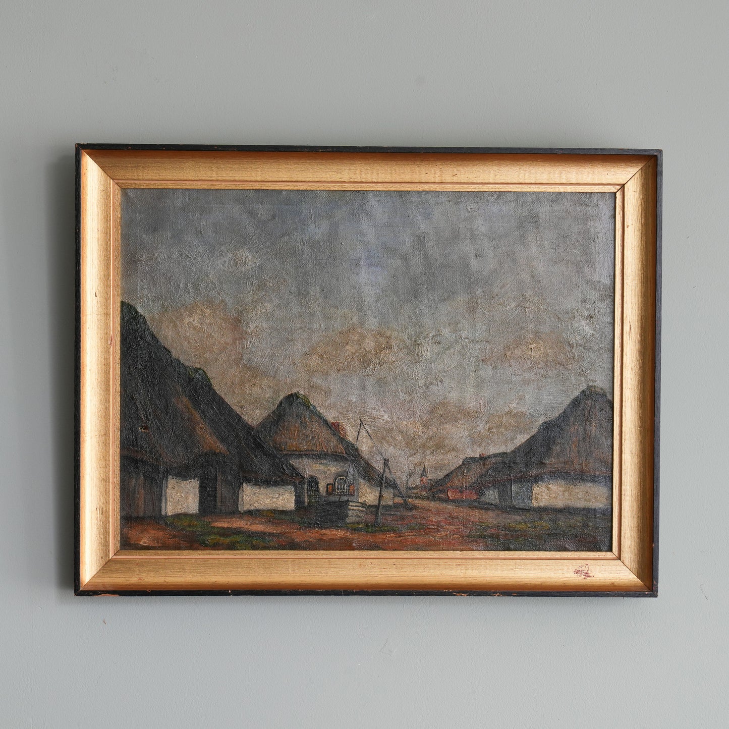 Village Landscape / K Reynders (Mid 20th Century)