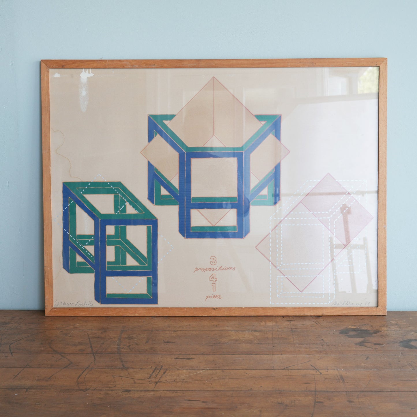 3 Propositions / Mark Brusse, (1969)