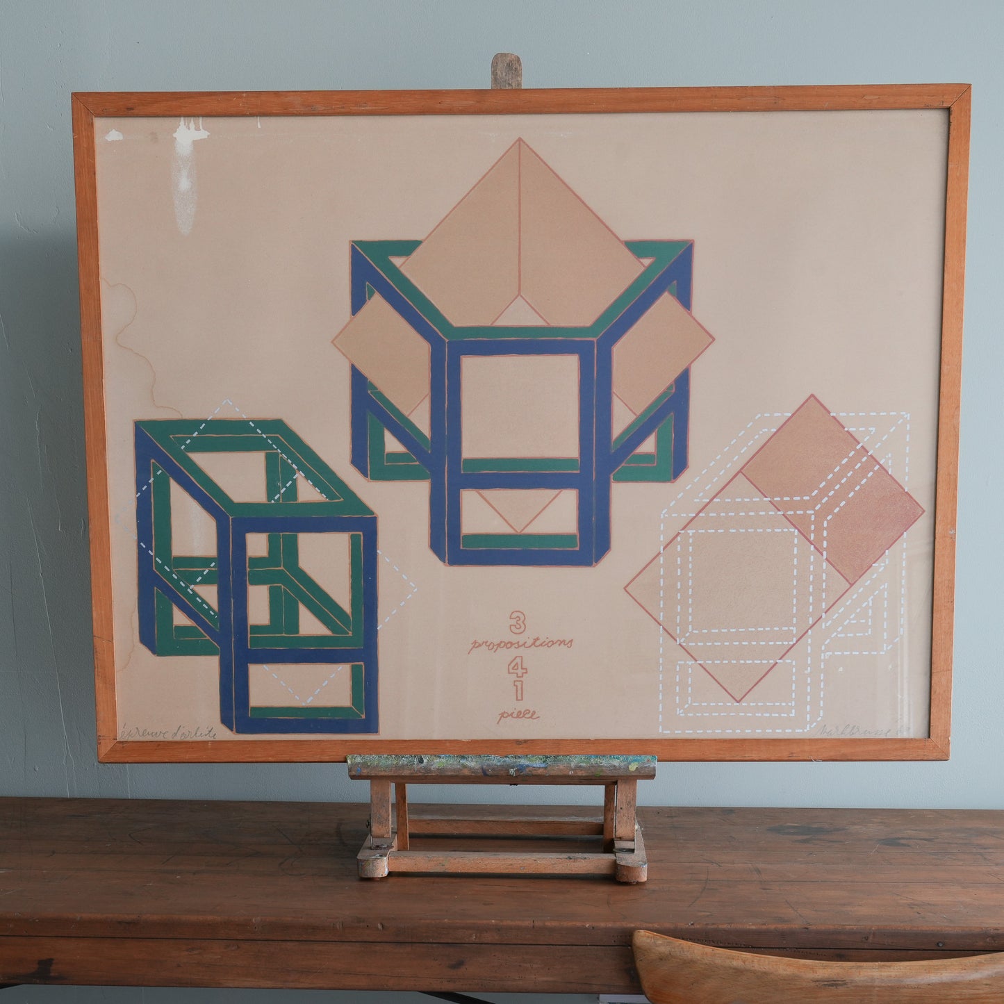 3 Propositions / Mark Brusse, (1969)