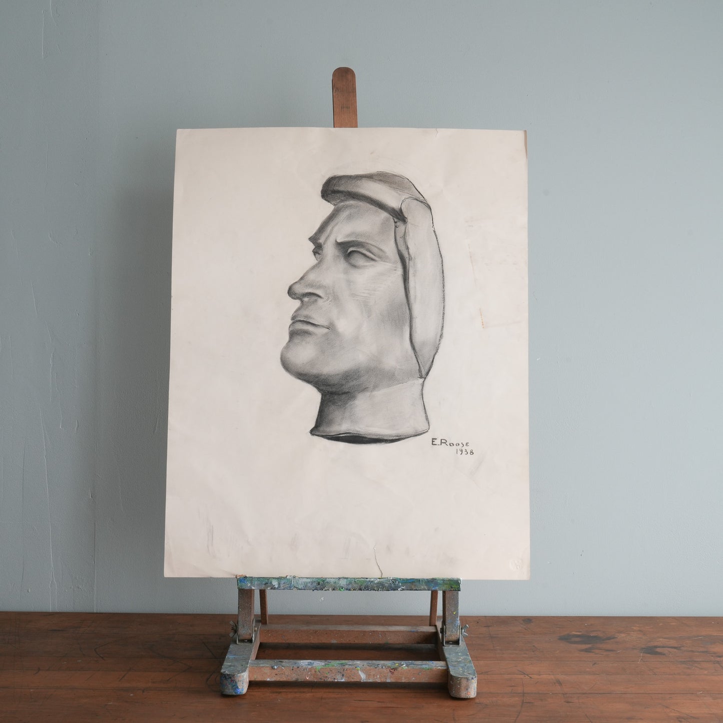 A Pencil Study of a Classical Bust | Ernest Roose (Belgian 1887-1965 )
