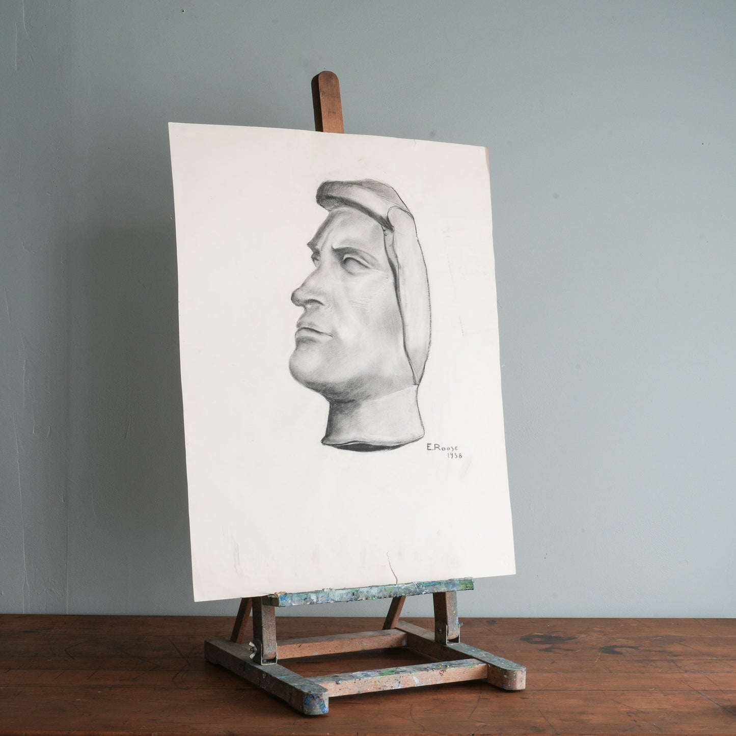 A Pencil Study of a Classical Bust | Ernest Roose (Belgian 1887-1965 )