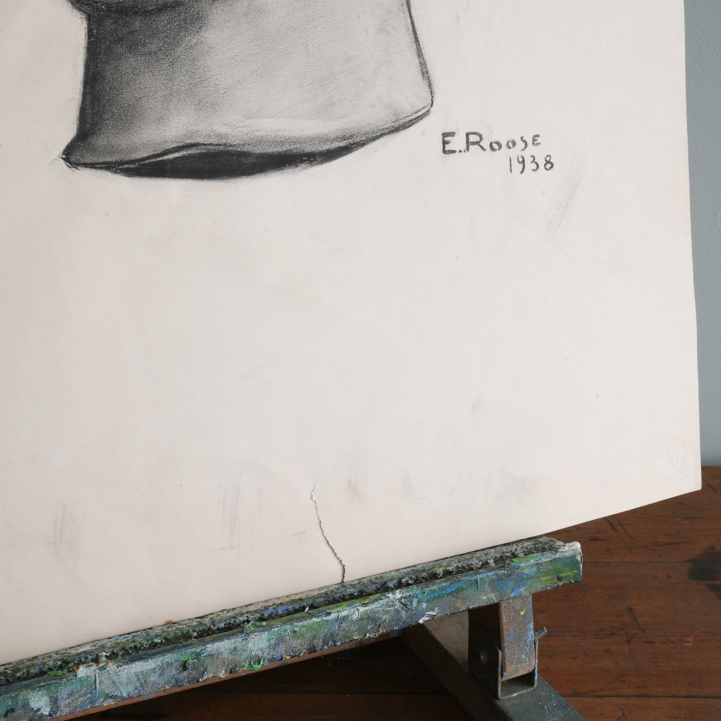 A Pencil Study of a Classical Bust | Ernest Roose (Belgian 1887-1965 )