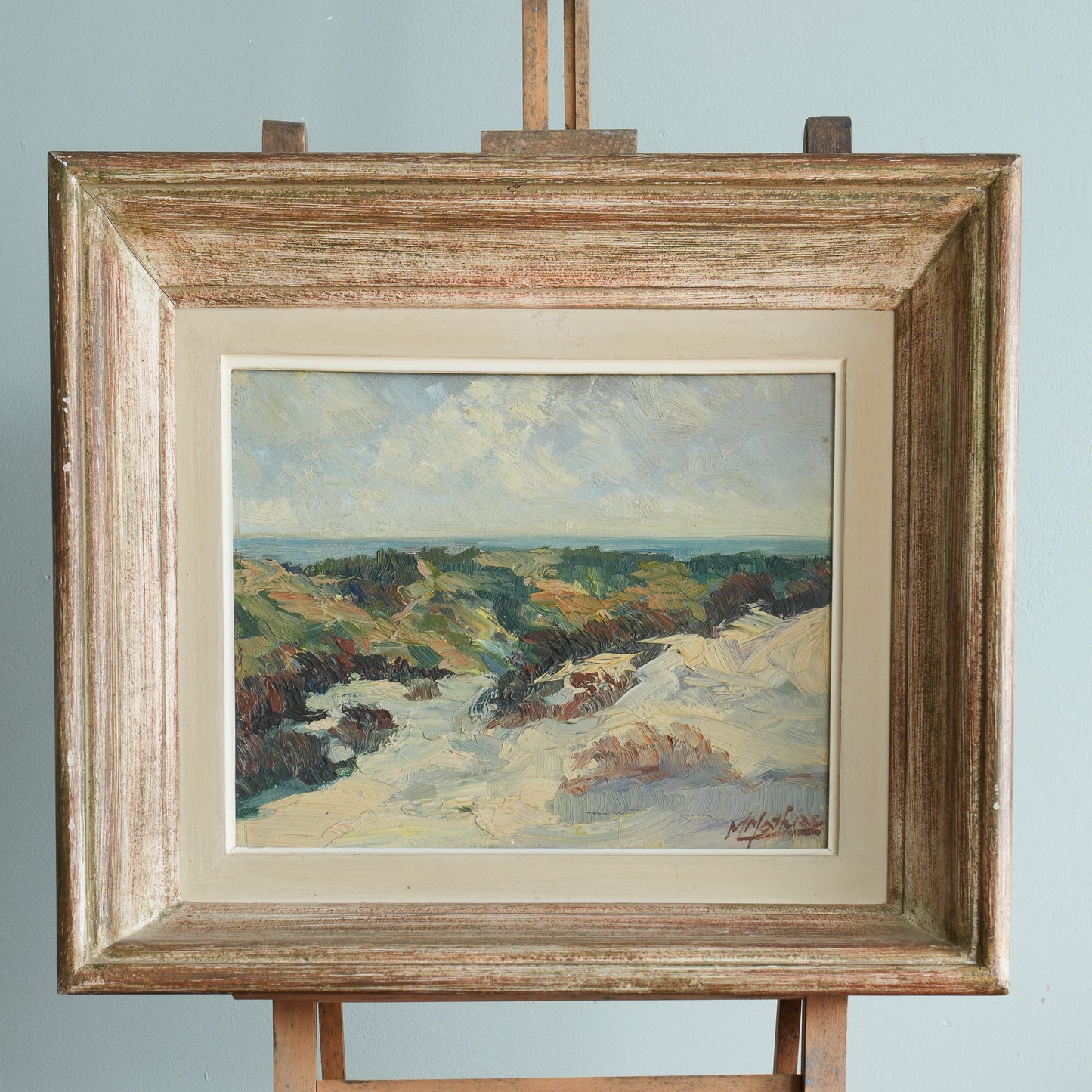 Dunes by the Sea / Maurice Mathias (1912-2006), (c. Mid-20th Century)