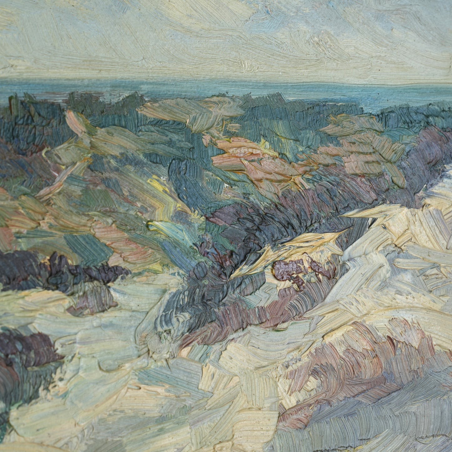 Dunes by the Sea / Maurice Mathias (1912-2006), (c. Mid-20th Century)