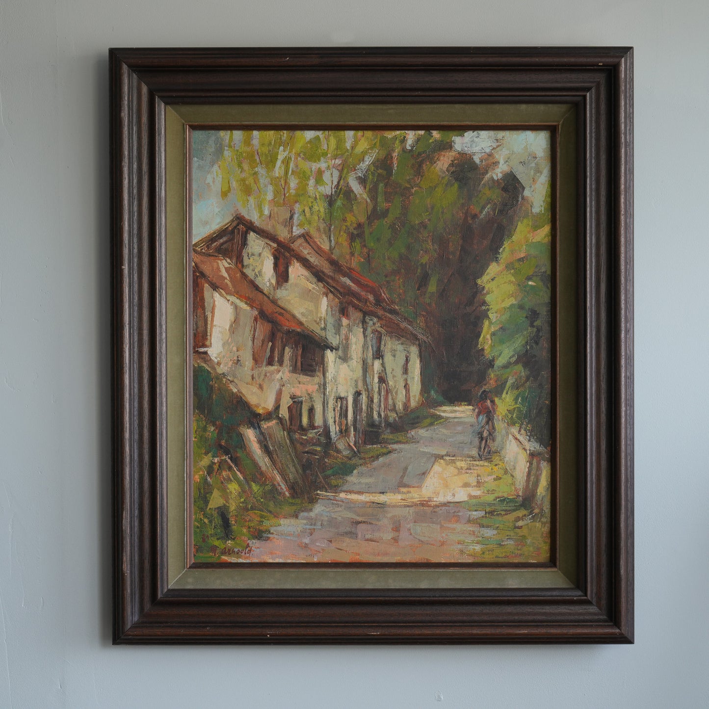 Sunlit Country Lane / Arnould (Initials Indistinct), (1981)
