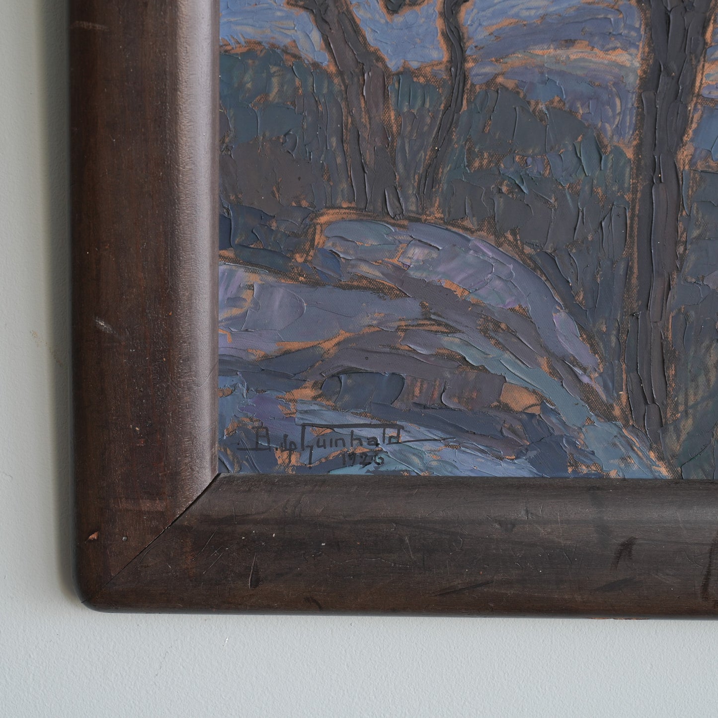 Lever de Lune A La Turbie (1925) | Bernard de Guinhald French | 1892 - 1979