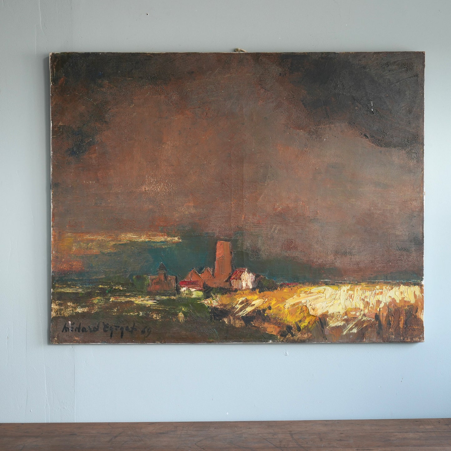 Done Lisseweghe at Dusk / Médard Siegfried Tytgat, 1969
