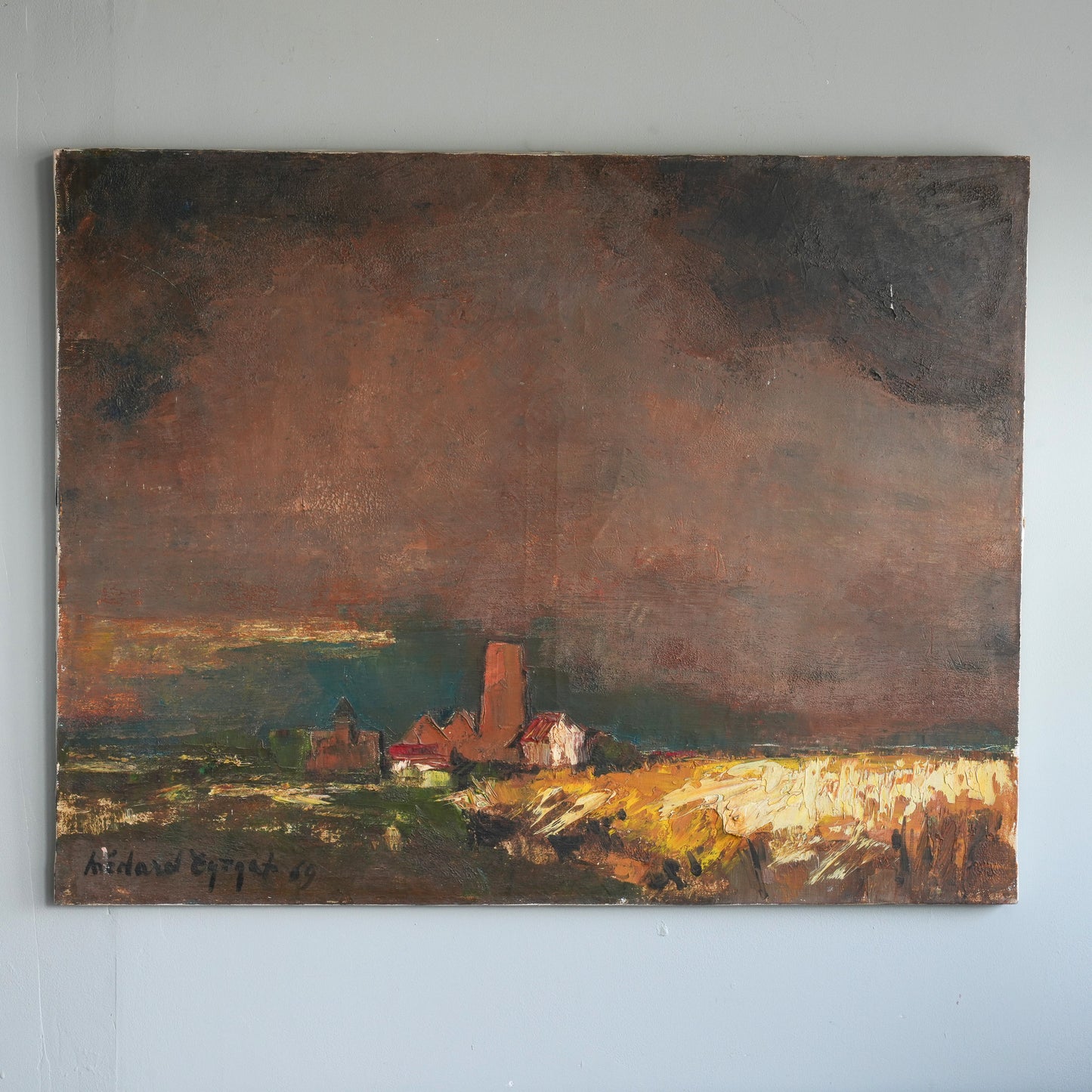Done Lisseweghe at Dusk / Médard Siegfried Tytgat, 1969