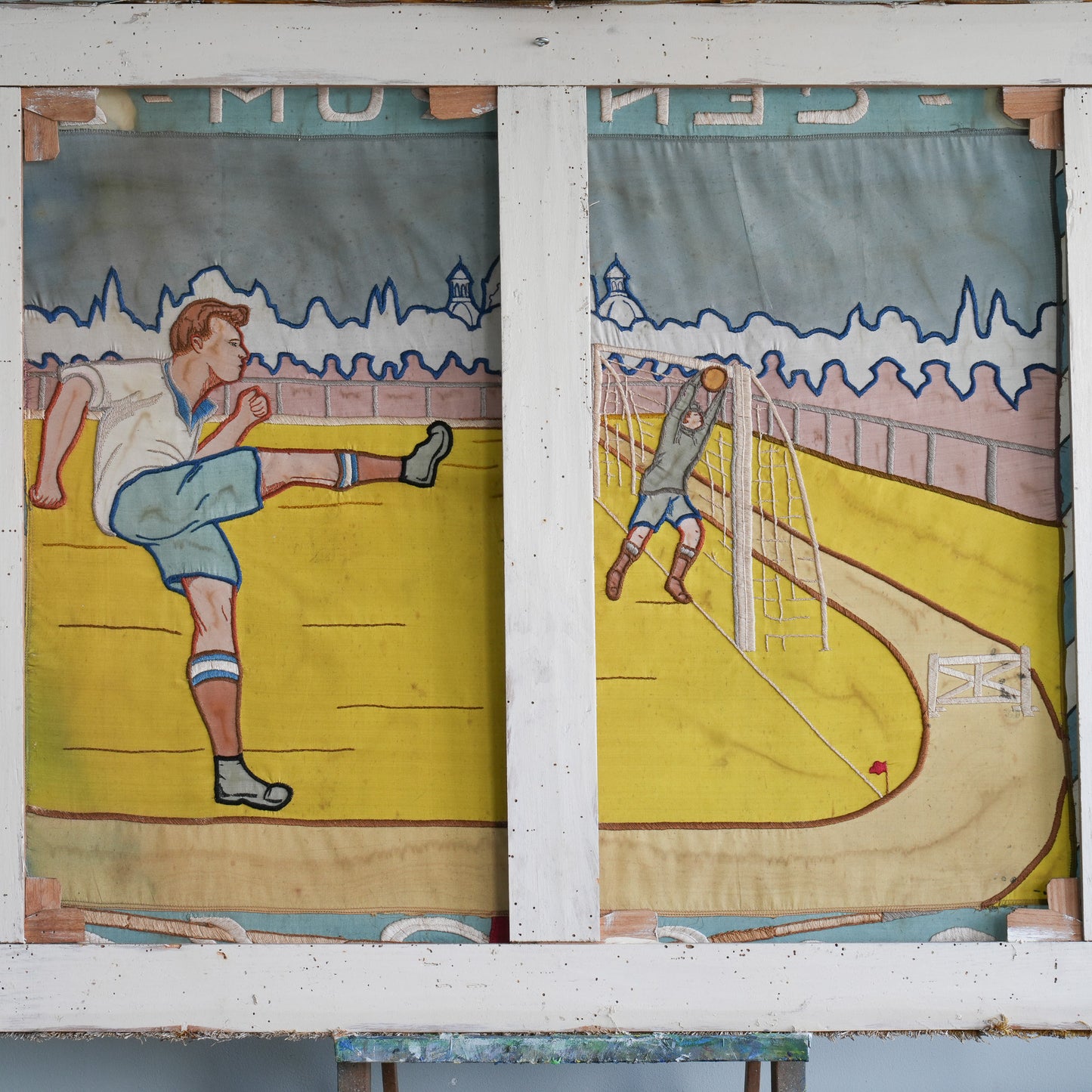 Centrum Football Banner Flag / A. Coen-Soyez, Antwerp (c. 1920)
