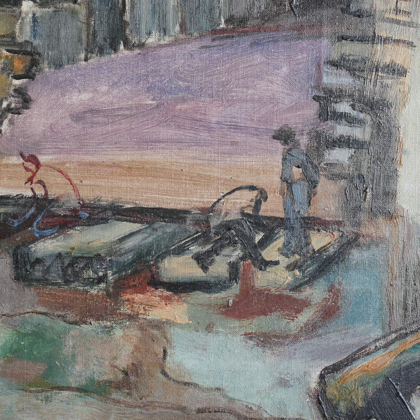 Pont en Construction / Fernand Thon, (1957-1958)