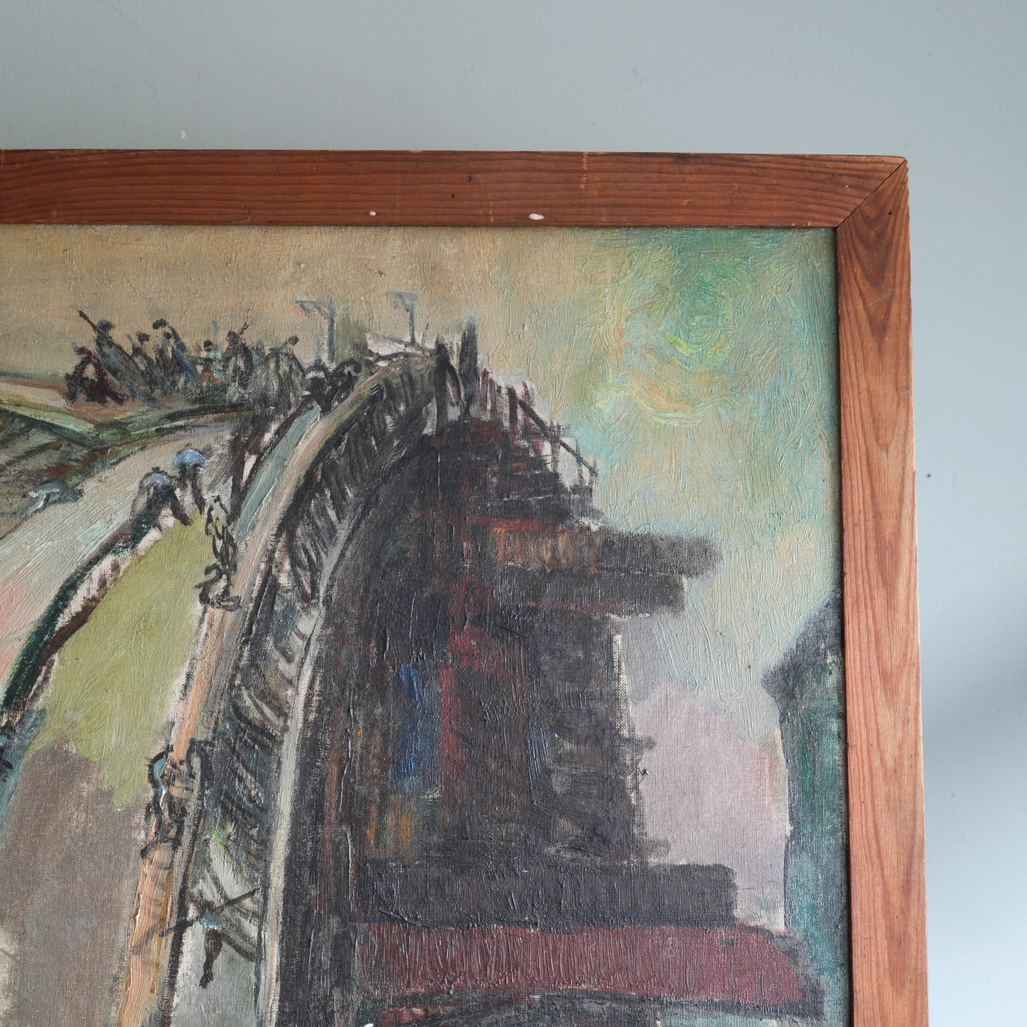 Pont en Construction / Fernand Thon, (1957-1958)