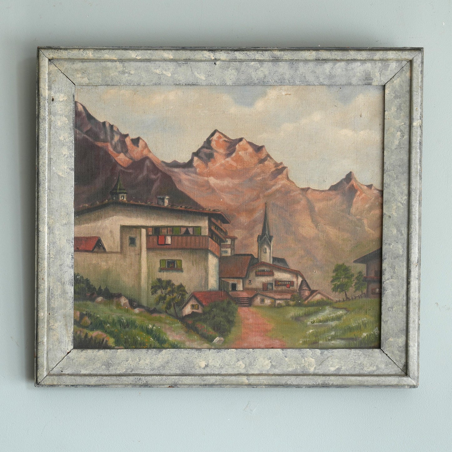 Mountain Village / Unknown Artist, (c. 1930s–50s)