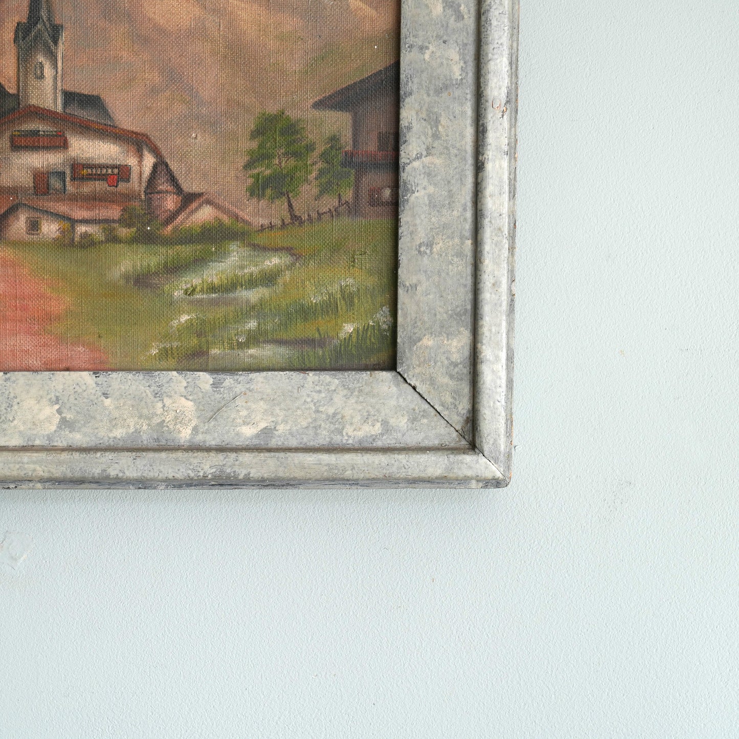 Mountain Village / Unknown Artist, (c. 1930s–50s)