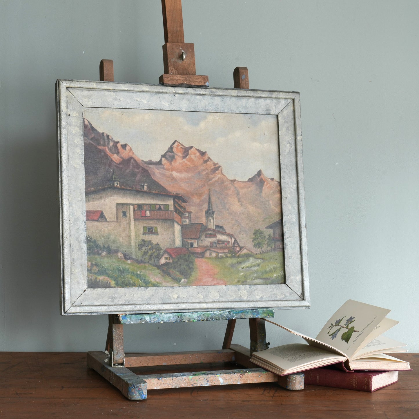 Mountain Village / Unknown Artist, (c. 1930s–50s)