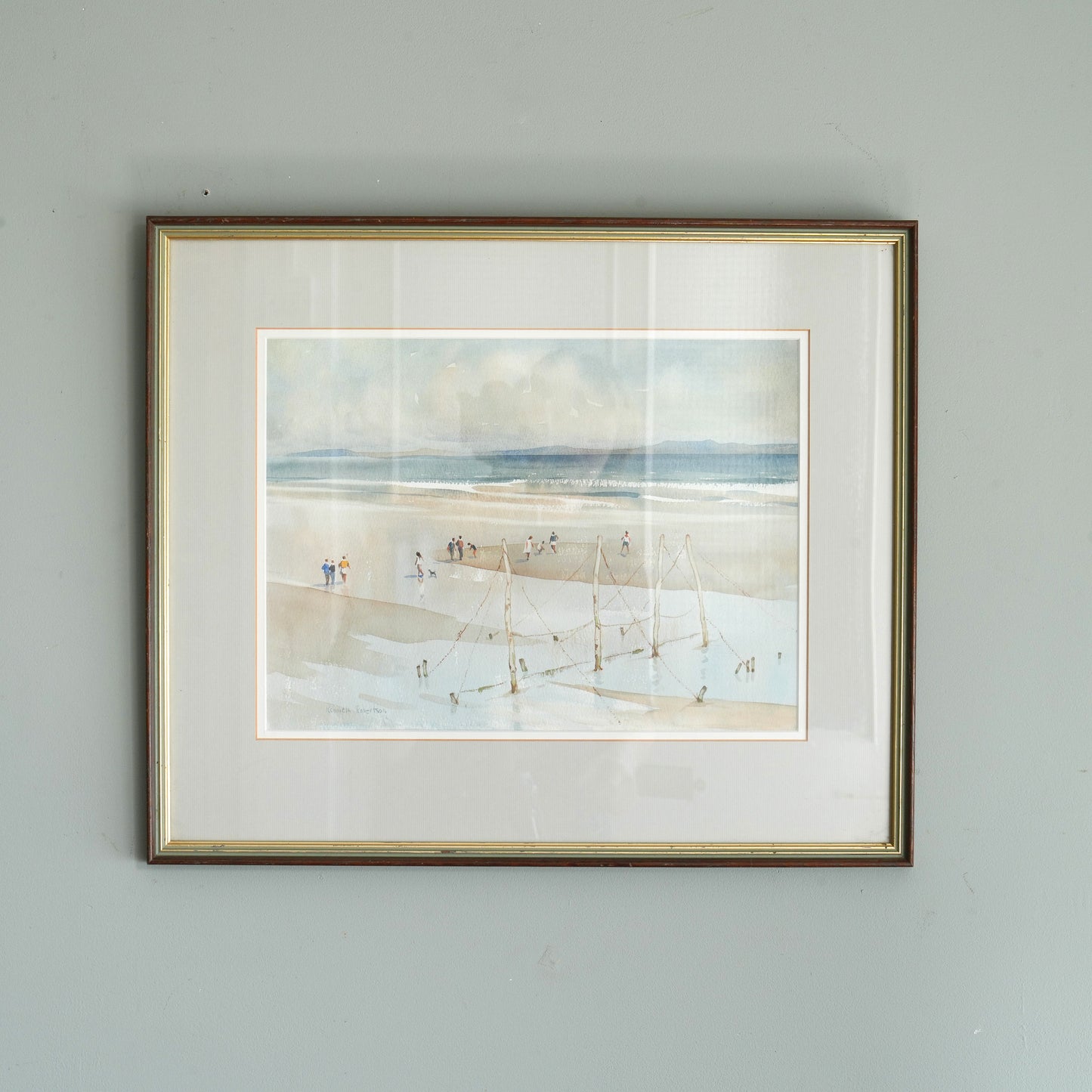 Findhorn Sands / Kenneth Robertson, (Scottish, Late 20th Century)