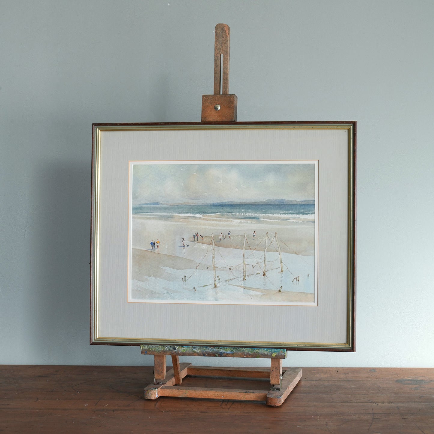 Findhorn Sands / Kenneth Robertson, (Scottish, Late 20th Century)