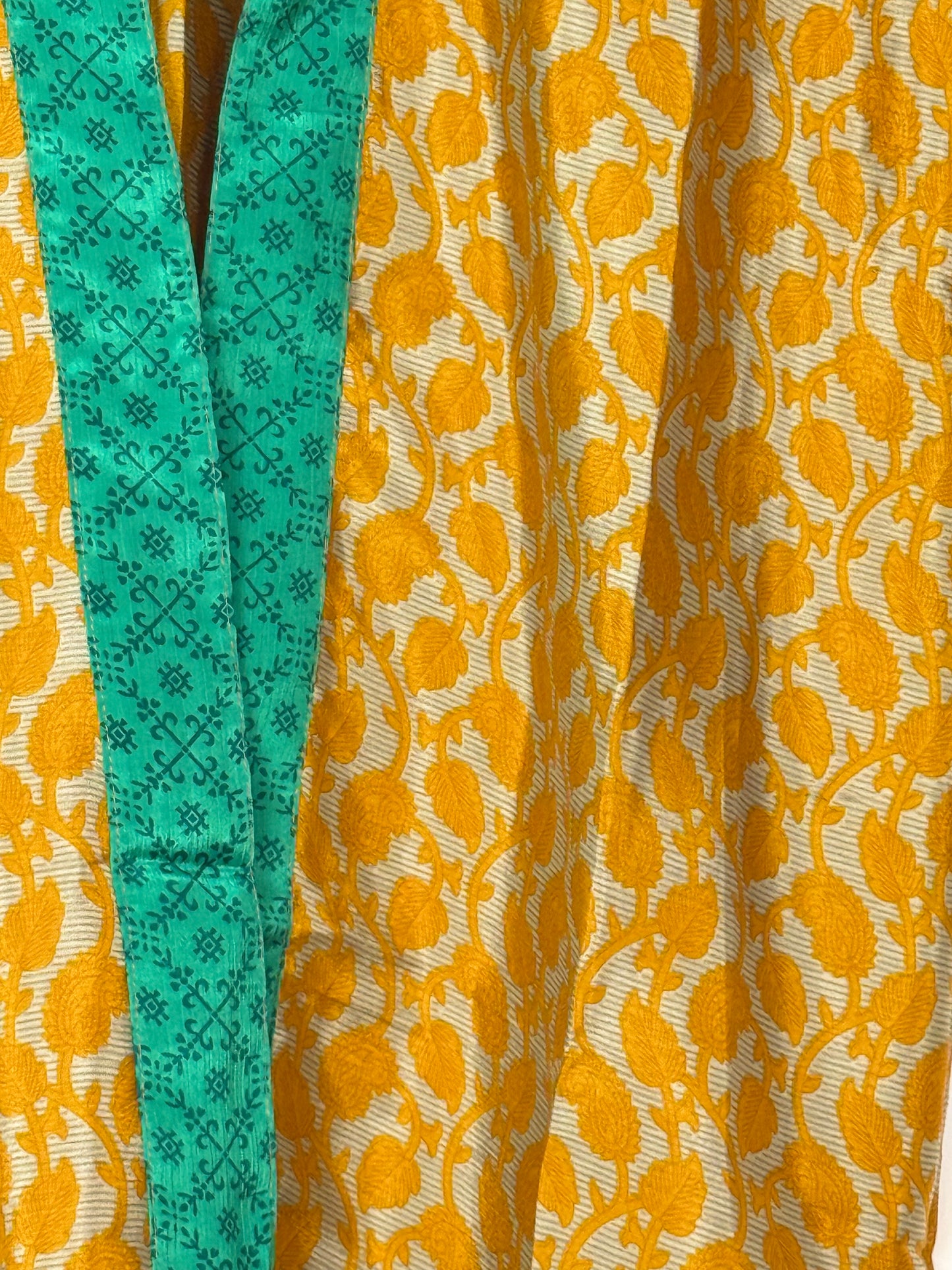Vintage Saree Silk Trousers & Shirt Co-ordinated Set