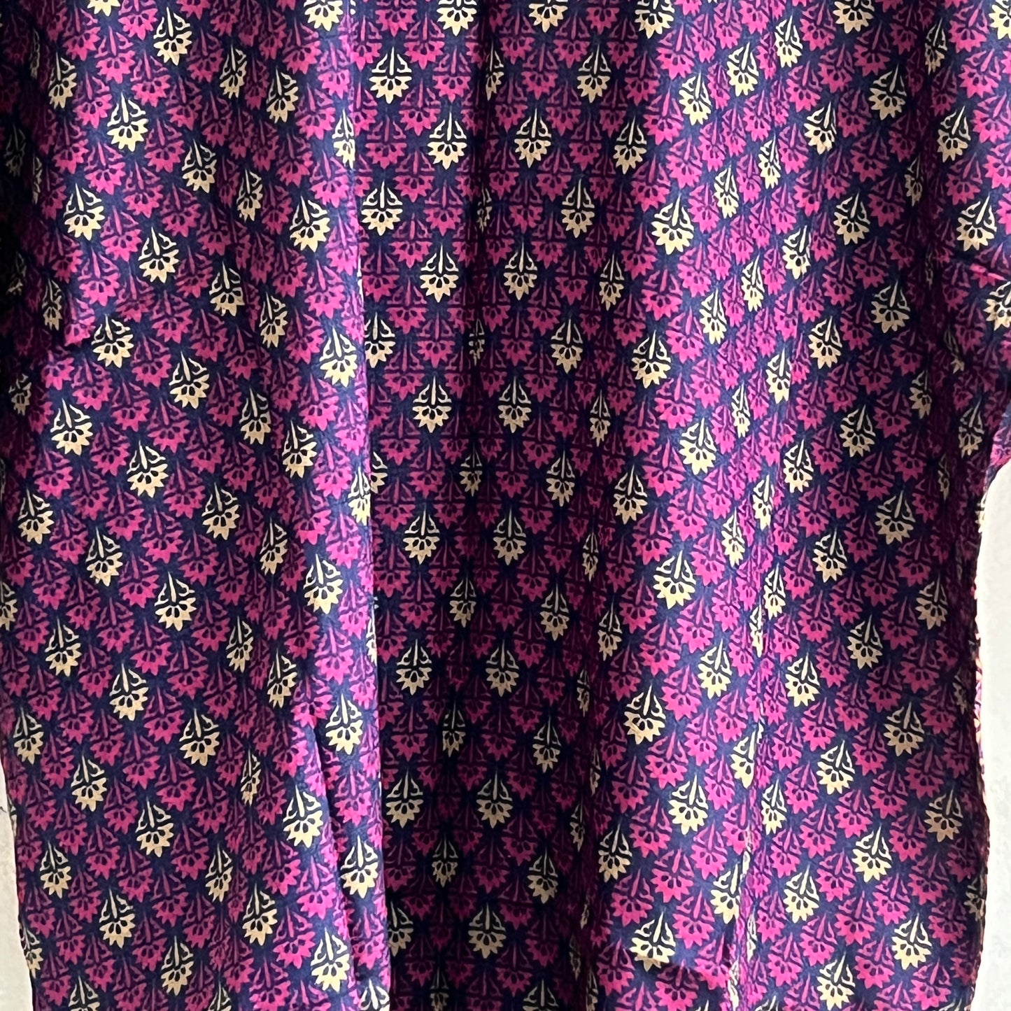 Vintage Saree Silk Open Shirt