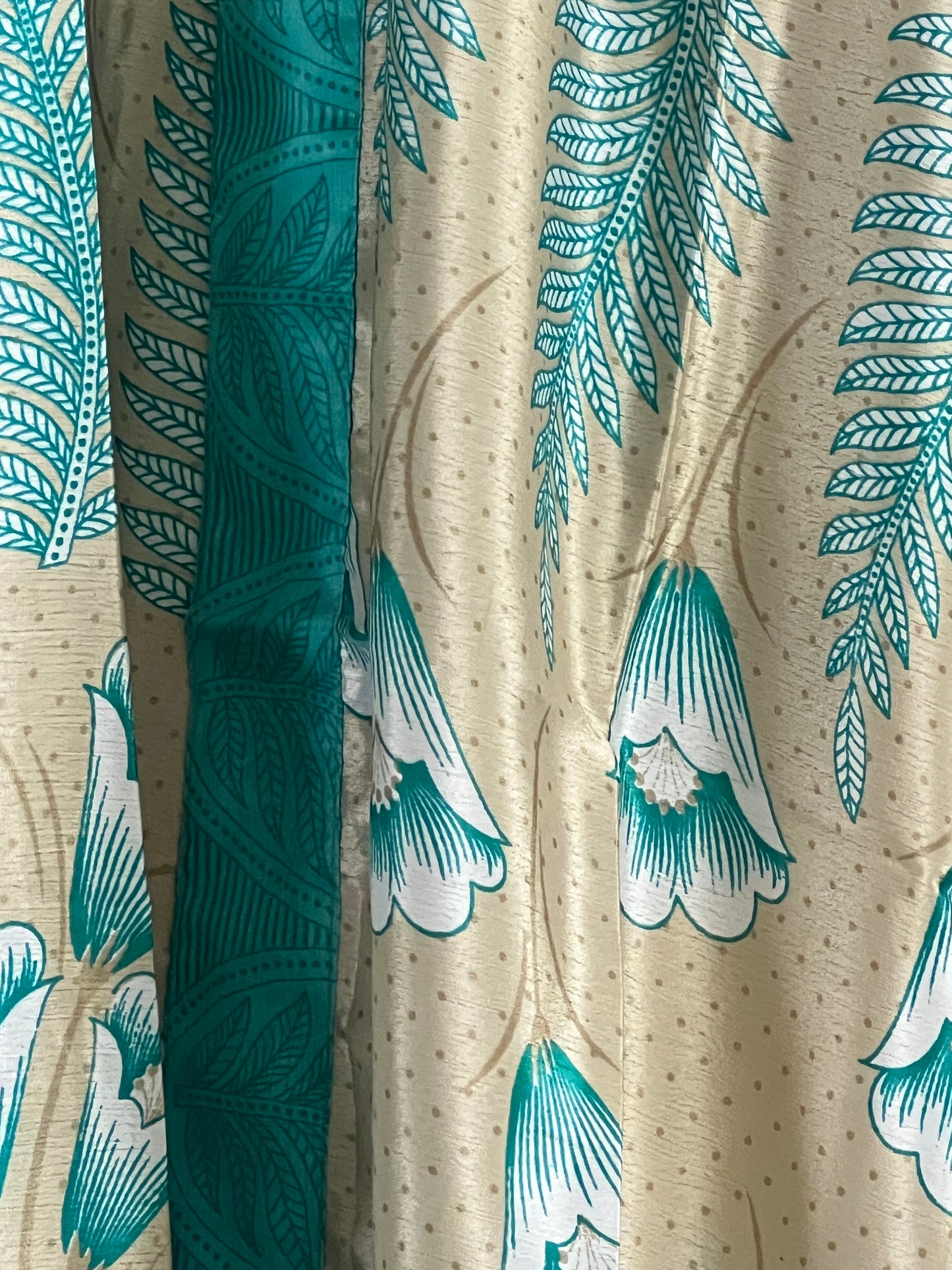 Vintage Saree Silk Trousers & Shirt Co-ordinated Set
