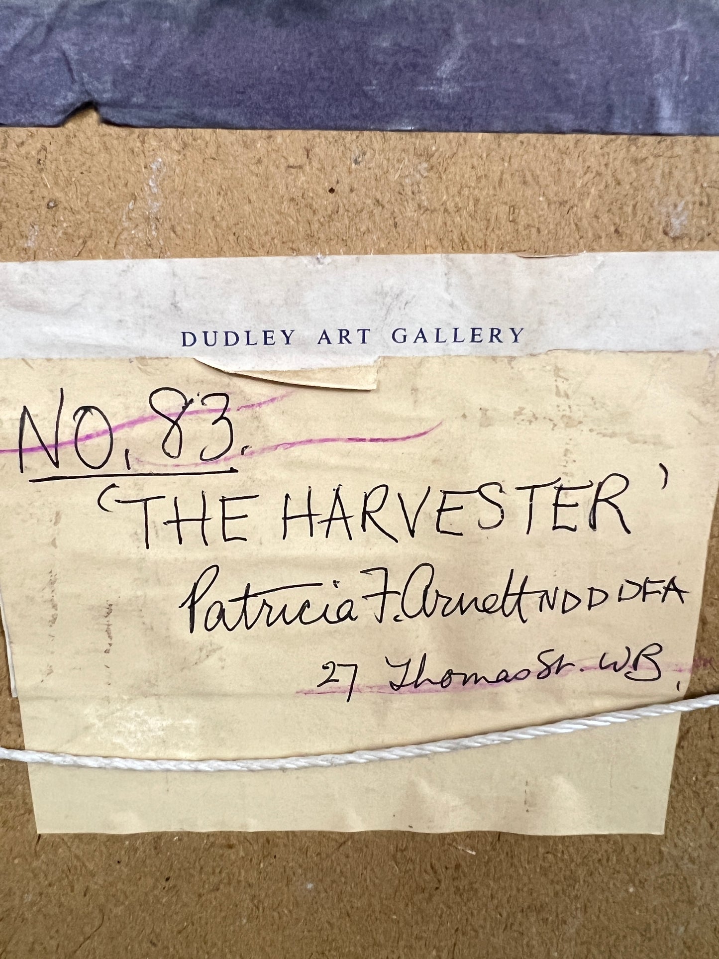The Harvester | Patricia Arnett NDD DFA (English b1923)