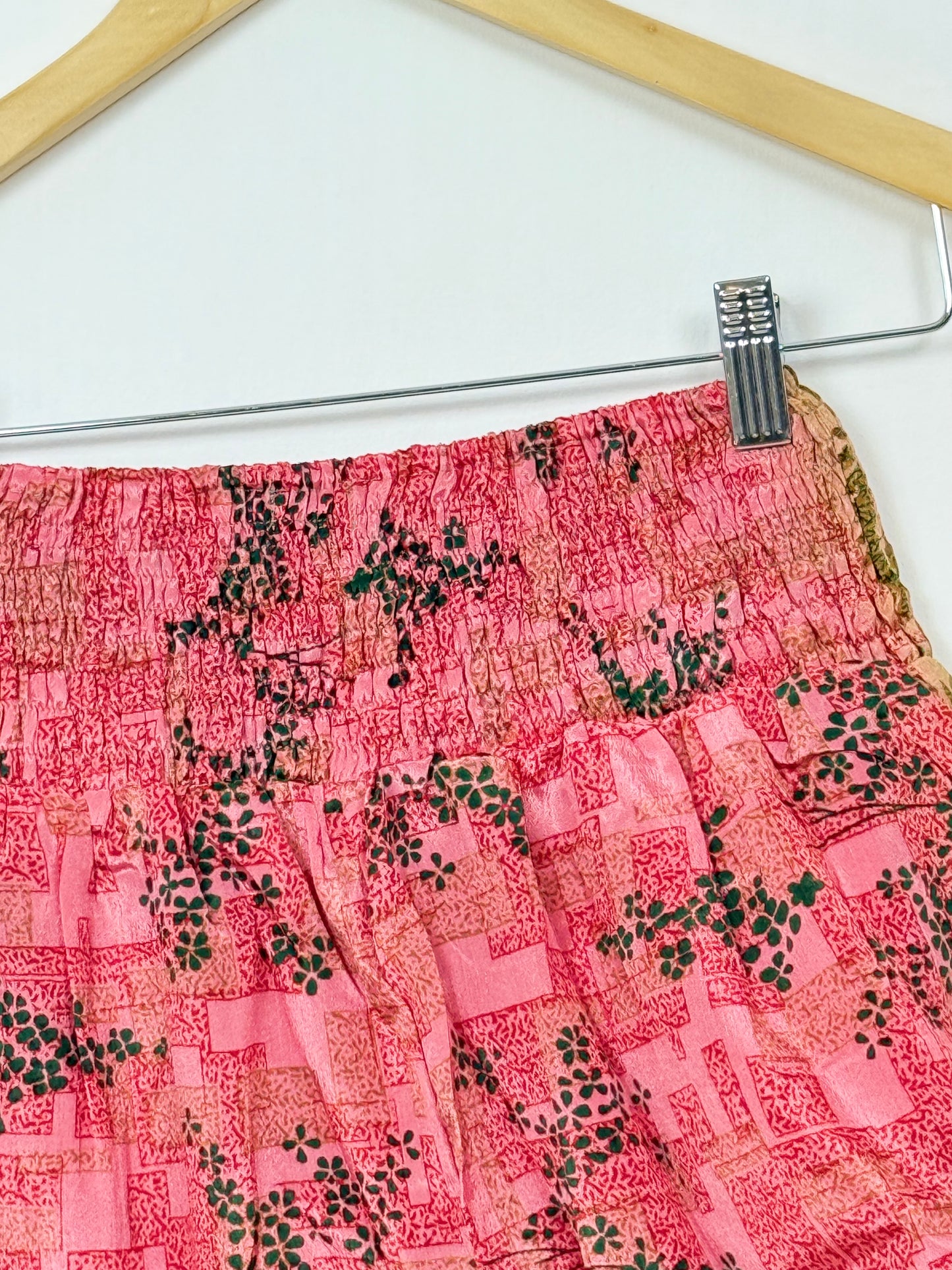 Vintage Saree Silk Trousers & Shirt Co-ordinated Set