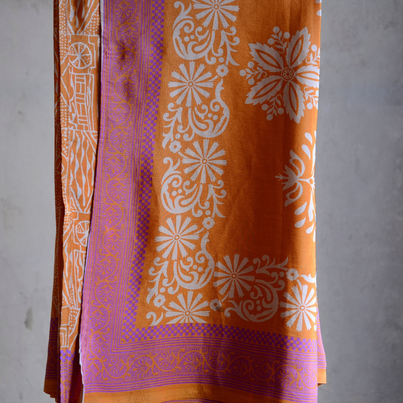 Vintage Pure Silk Saree Fabric