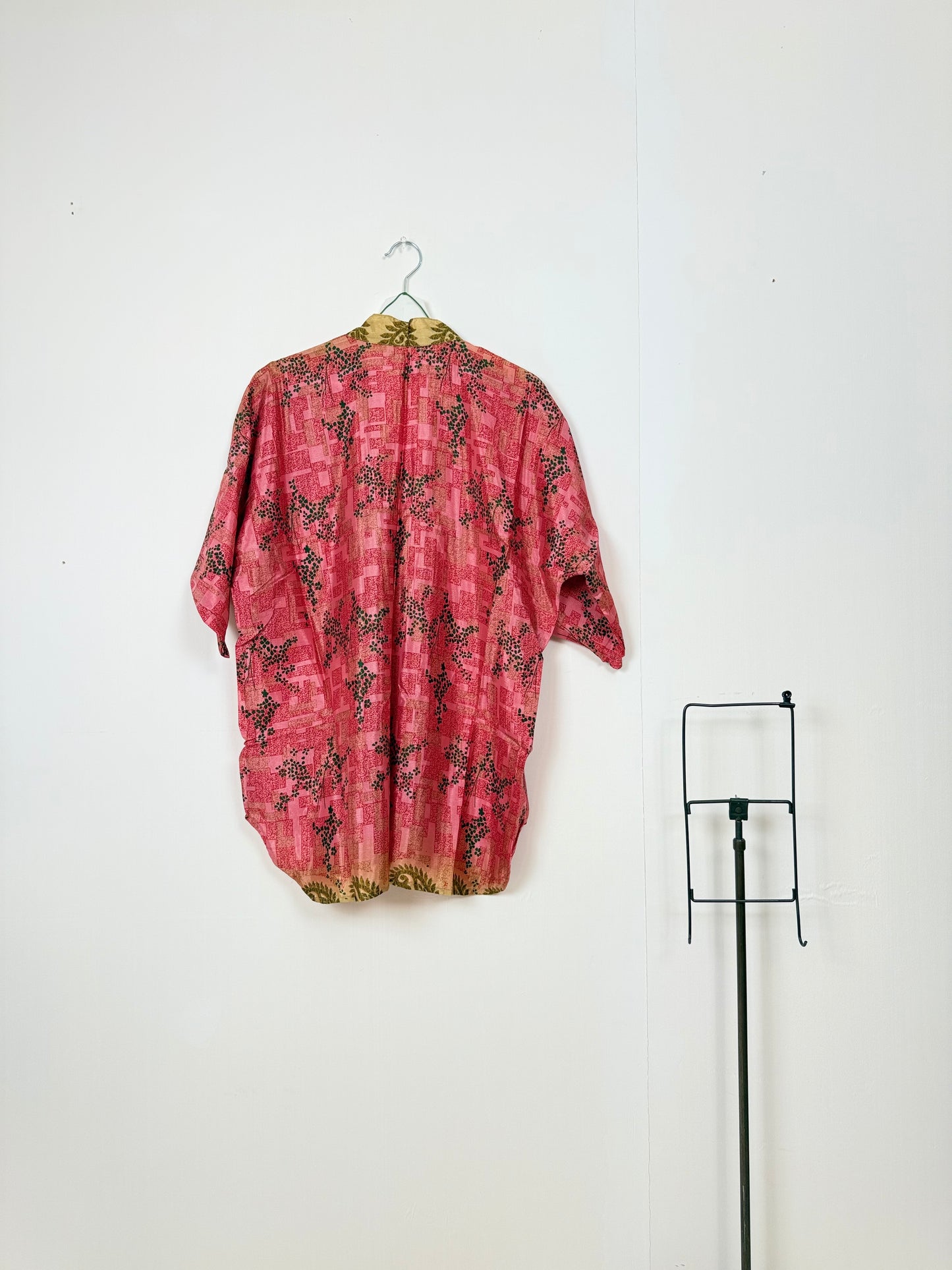 Vintage Saree Silk Trousers & Shirt Co-ordinated Set