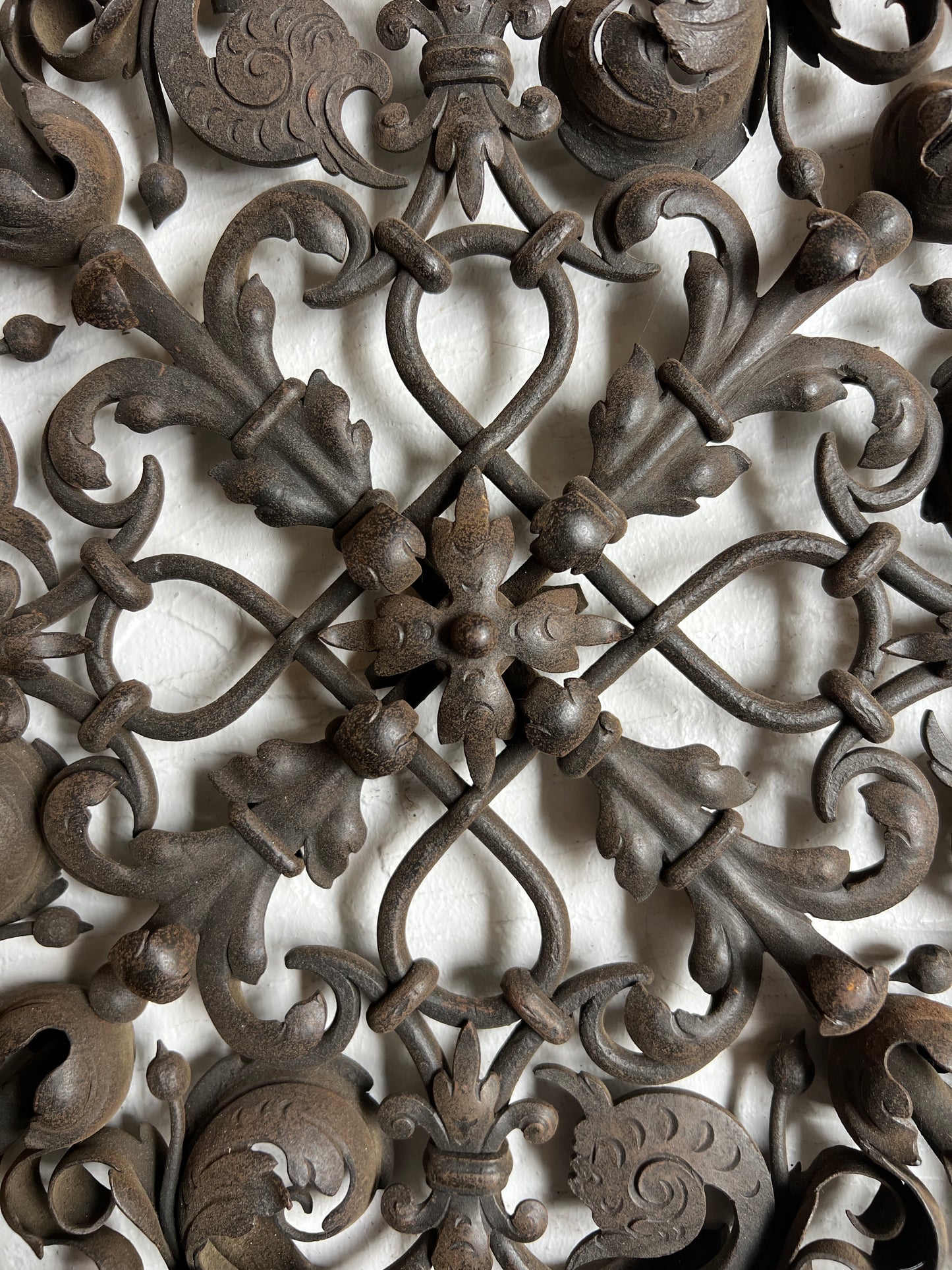 Wrought Iron Ornamental Panel by Gawthorp & Sons London c1900
