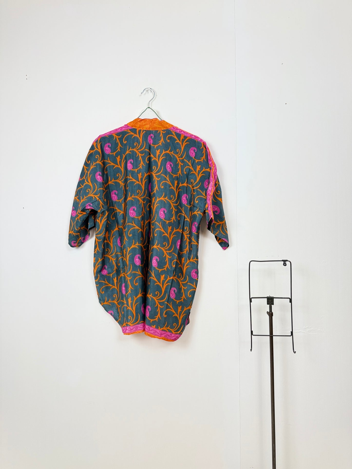 Vintage Saree Silk Trousers & Shirt Co-ordinated Set