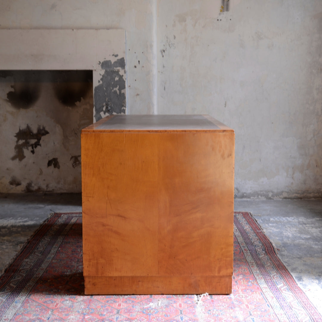 Art Deco Pedestal Desk