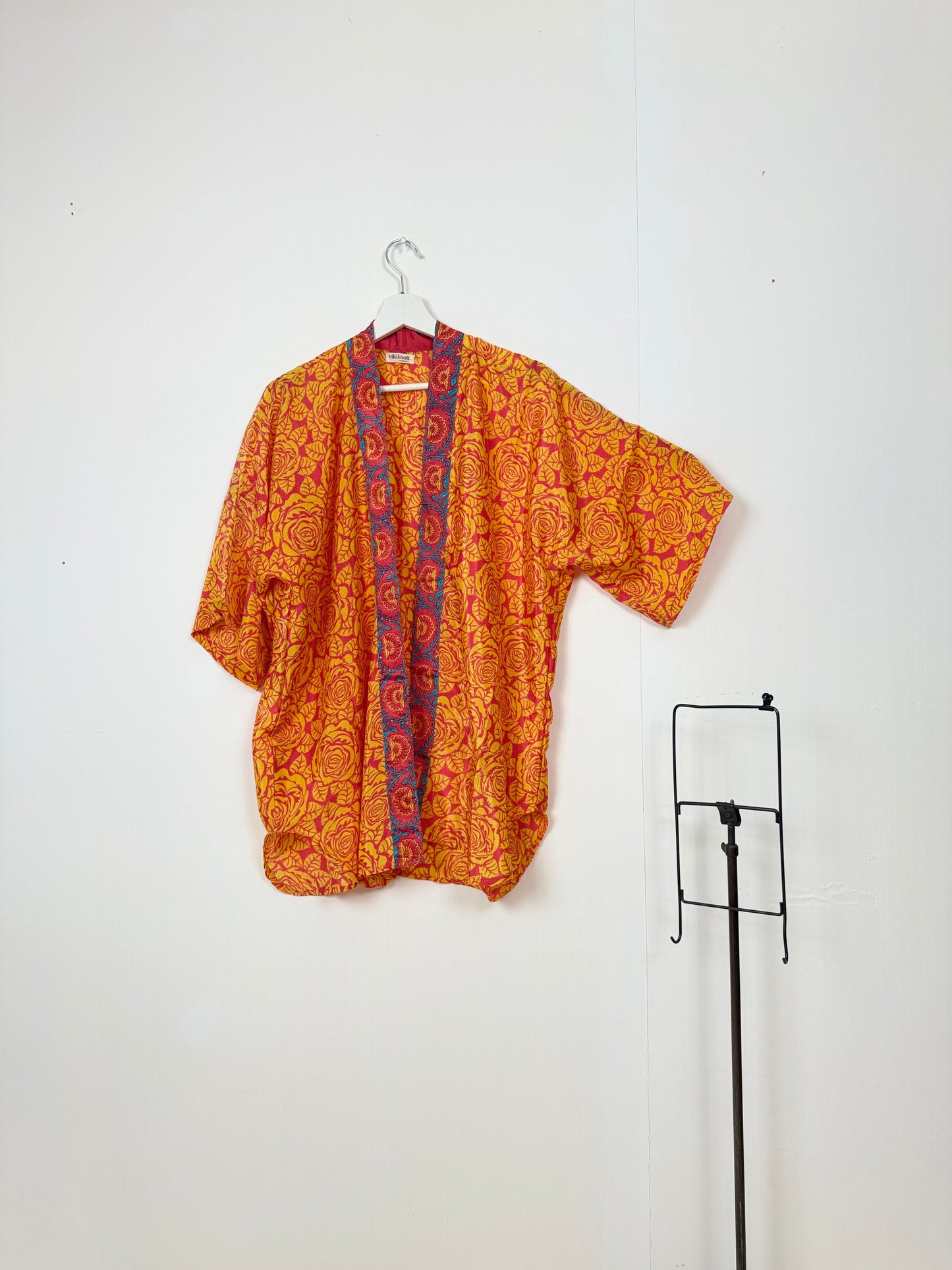 Vintage Saree Silk Trousers & Shirt Co-ordinated Set