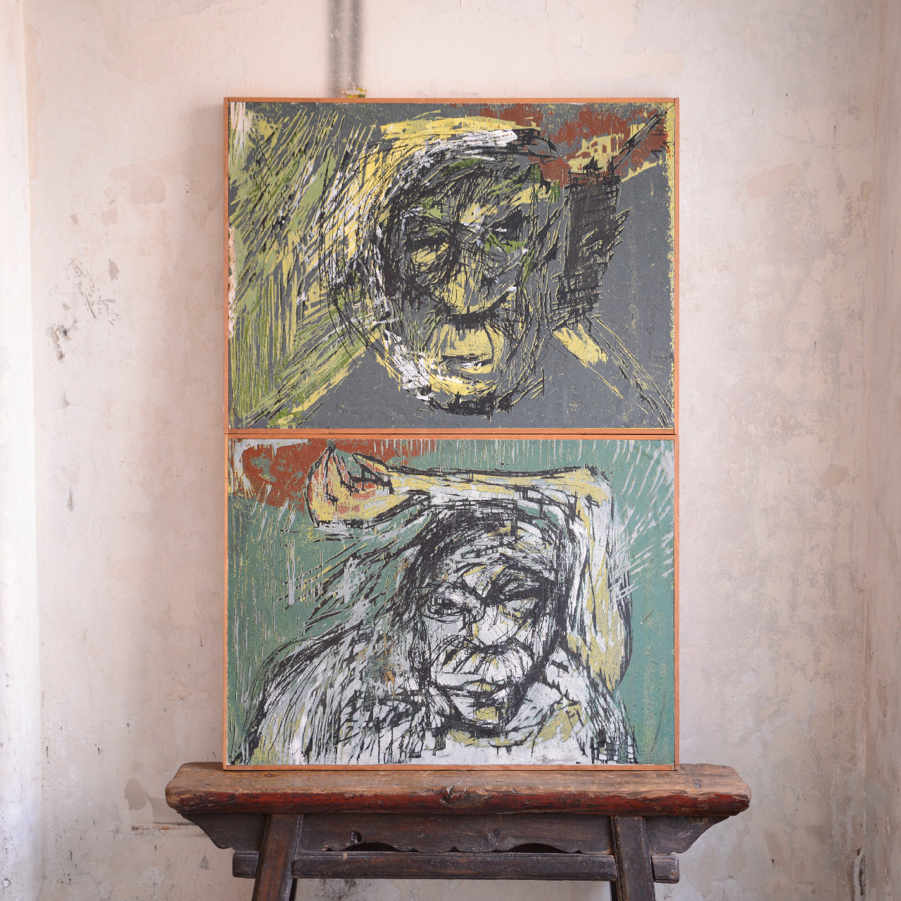 Abstract Studies of Emotional Distortion / H.M. (Michiel Maria Felix Hanot), (c. 1980s-1990s)