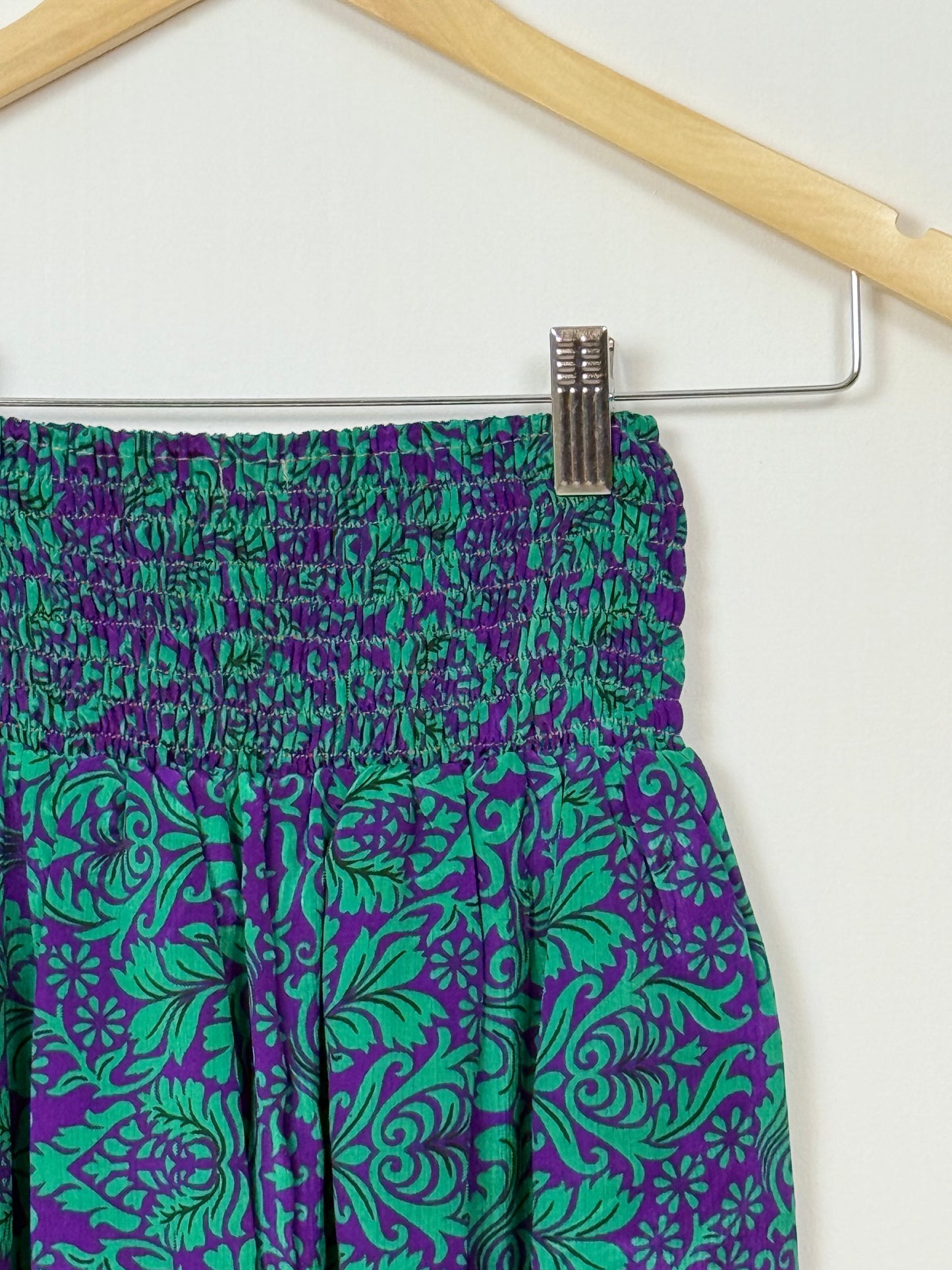 Vintage Saree Silk Trousers & Shirt Co-ordinated Set