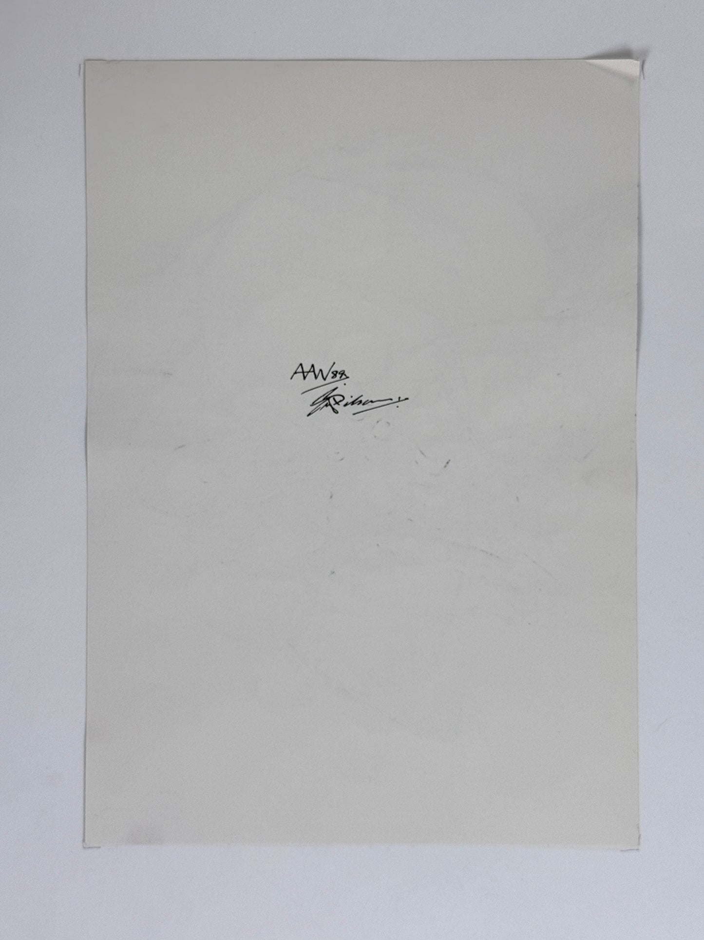 Monochromatic Original Artwork No.272 - ARTHUR ALLAN WILSON, Scottish | 1944-2024