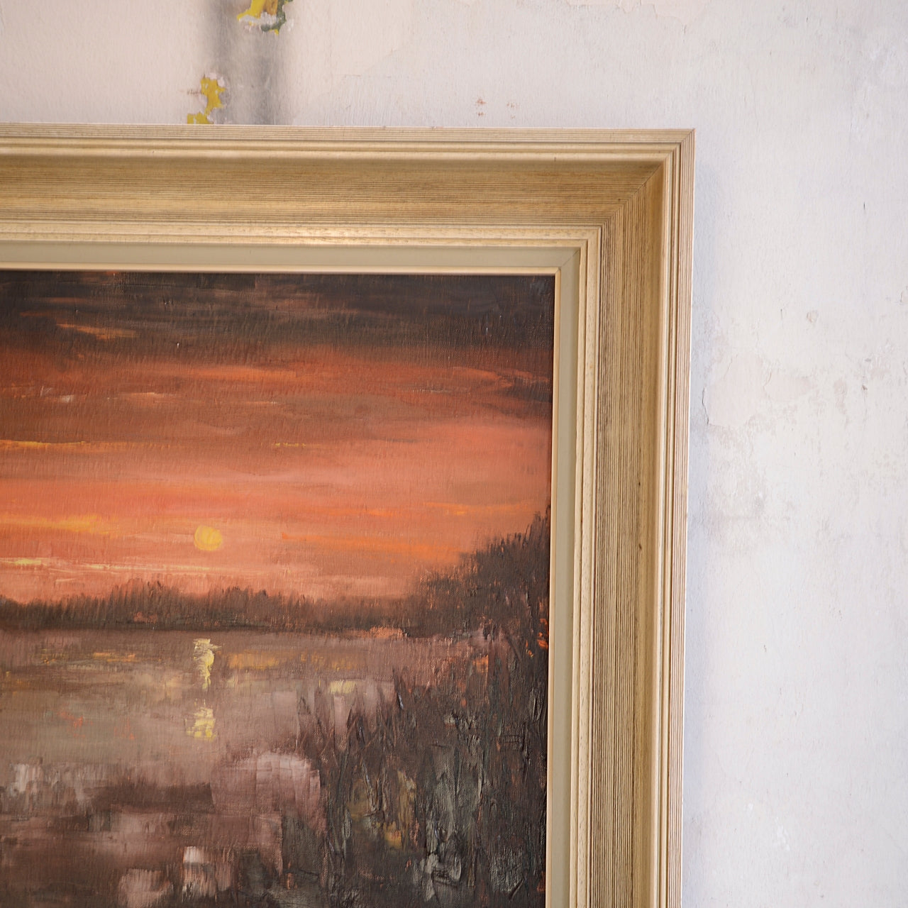 Sunset over the Lake / Unknown Artist, (c. Mid-20th Century)