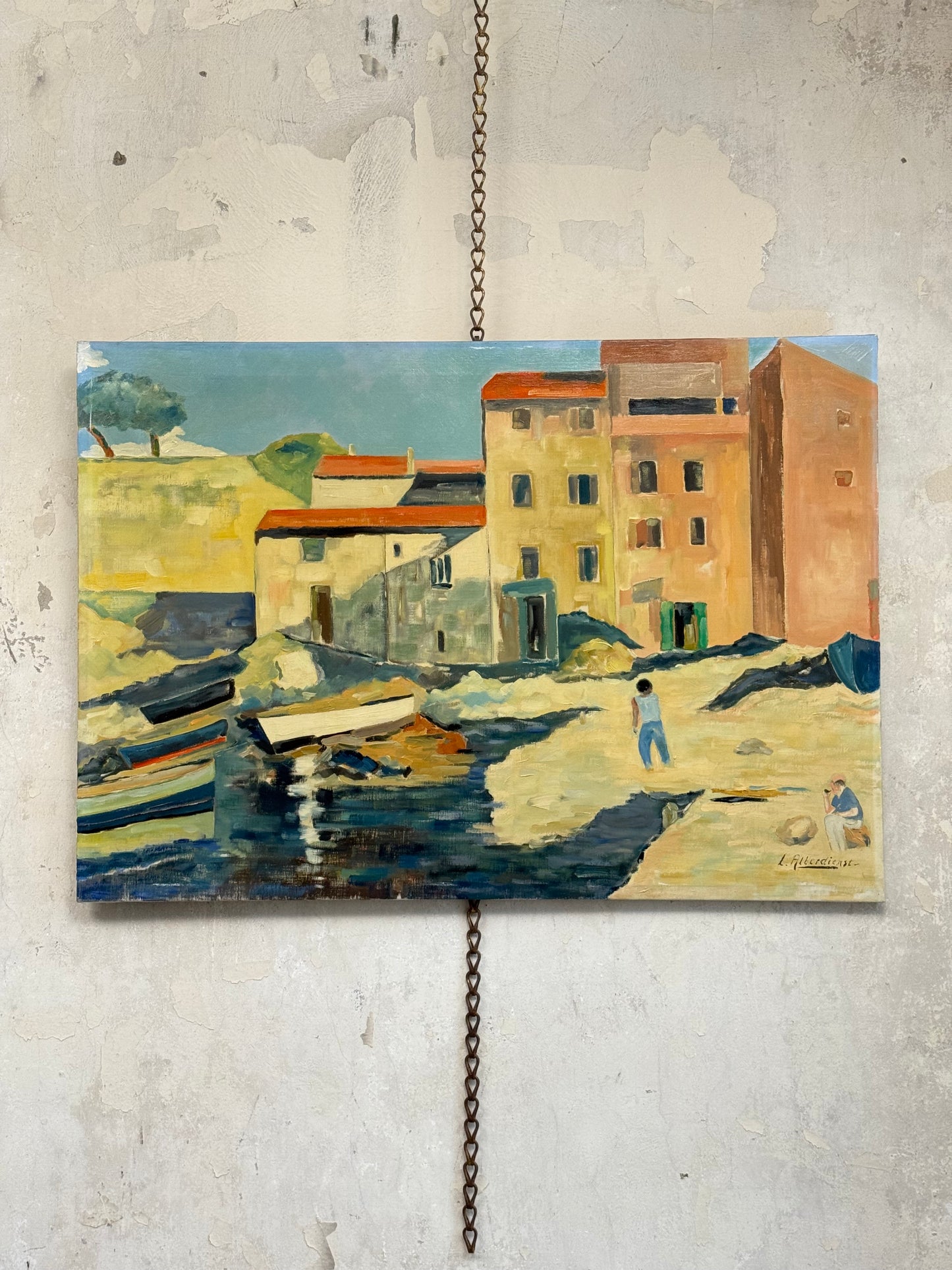 Le Vieux Port de Saint Tropez 1971 | L Alberdienst