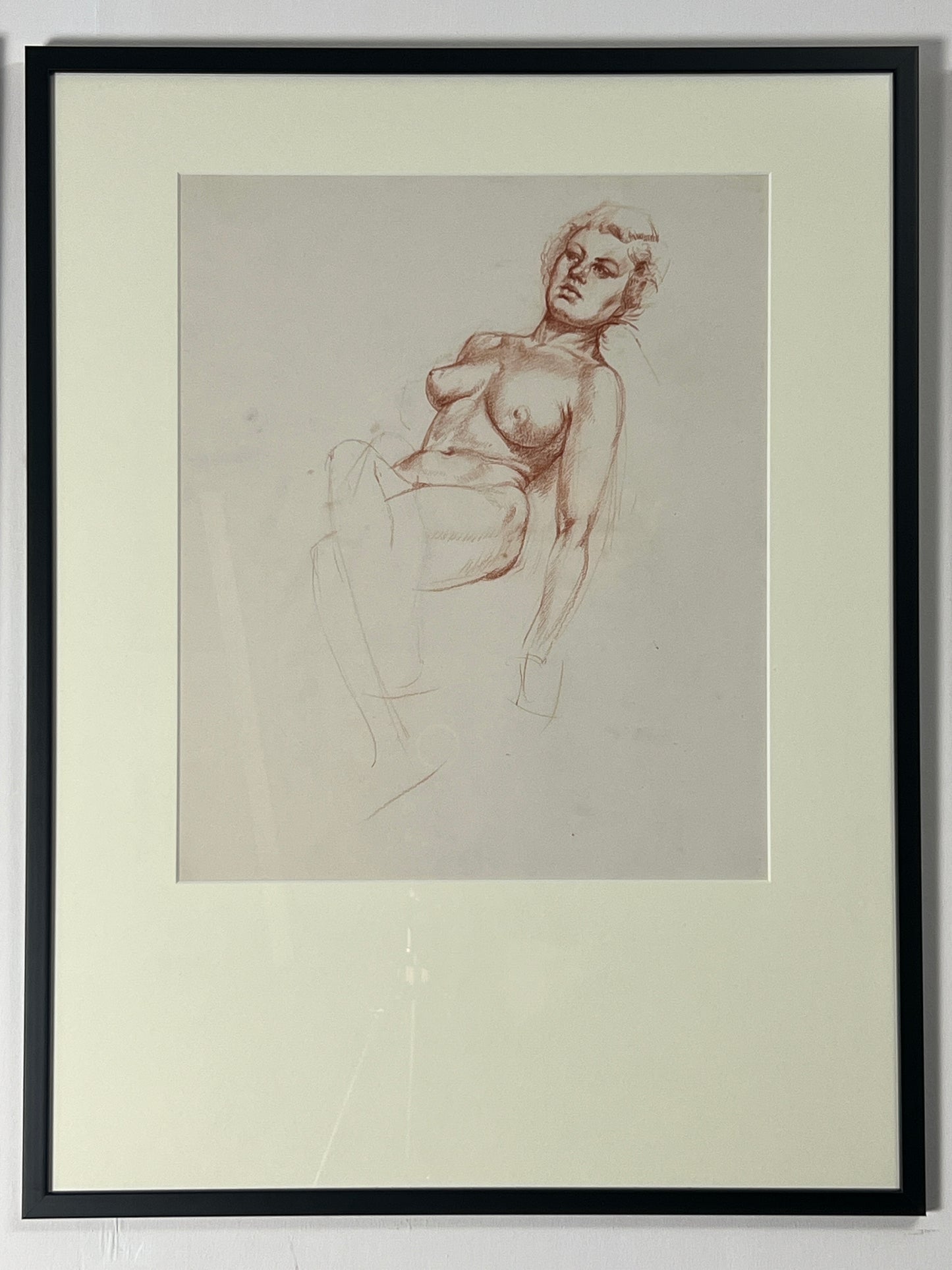 Edward G Powell (Scottish 1905-1997) - A Quartet of Female Nude Studies