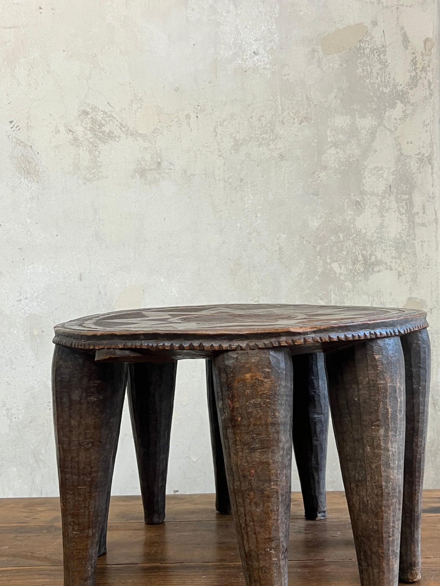 A Nigerian Nupe or Elephant Stool /Table, c1900